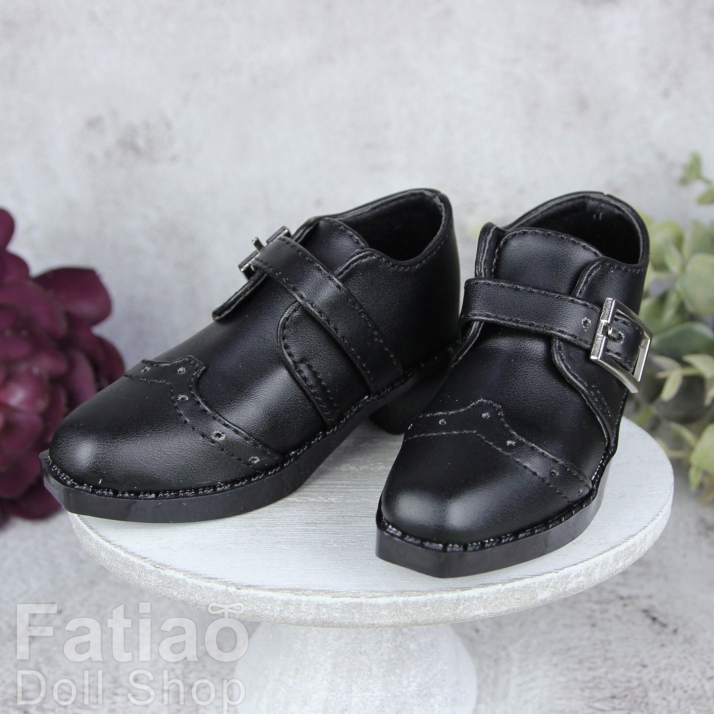 Fatiao - 13/17SD Uncle BJD Supper dollfie Dolls Oxford Shoes - Black