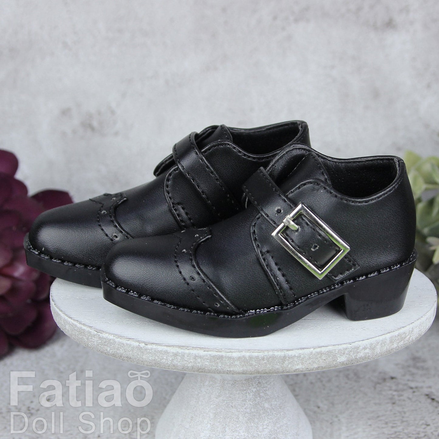 Fatiao - 13/17SD Uncle BJD Supper dollfie Dolls Oxford Shoes - Black