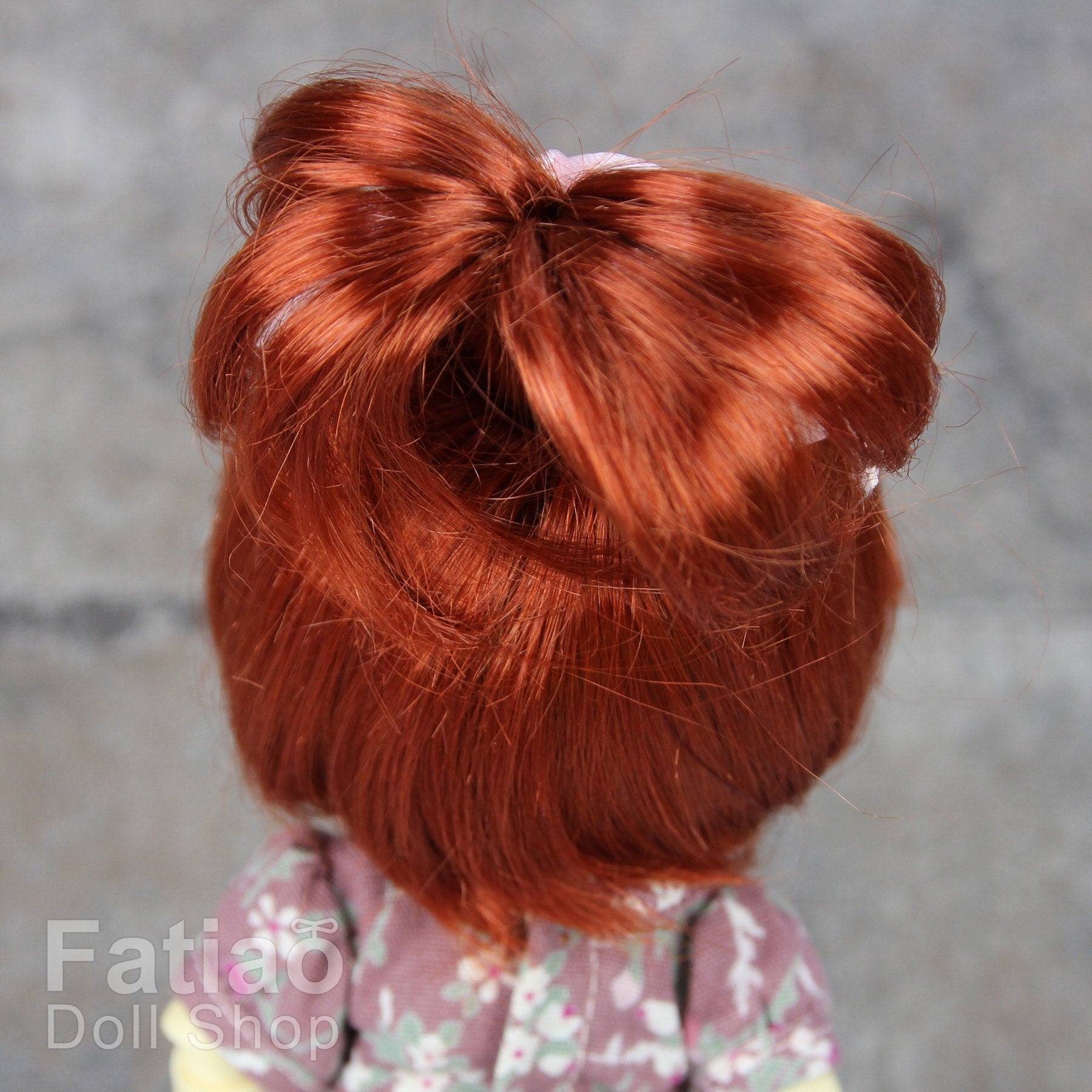 Fatiao - Lati Yellow Pukifee Luts Tiny 5-6" BJD Doll Wig - Carrot