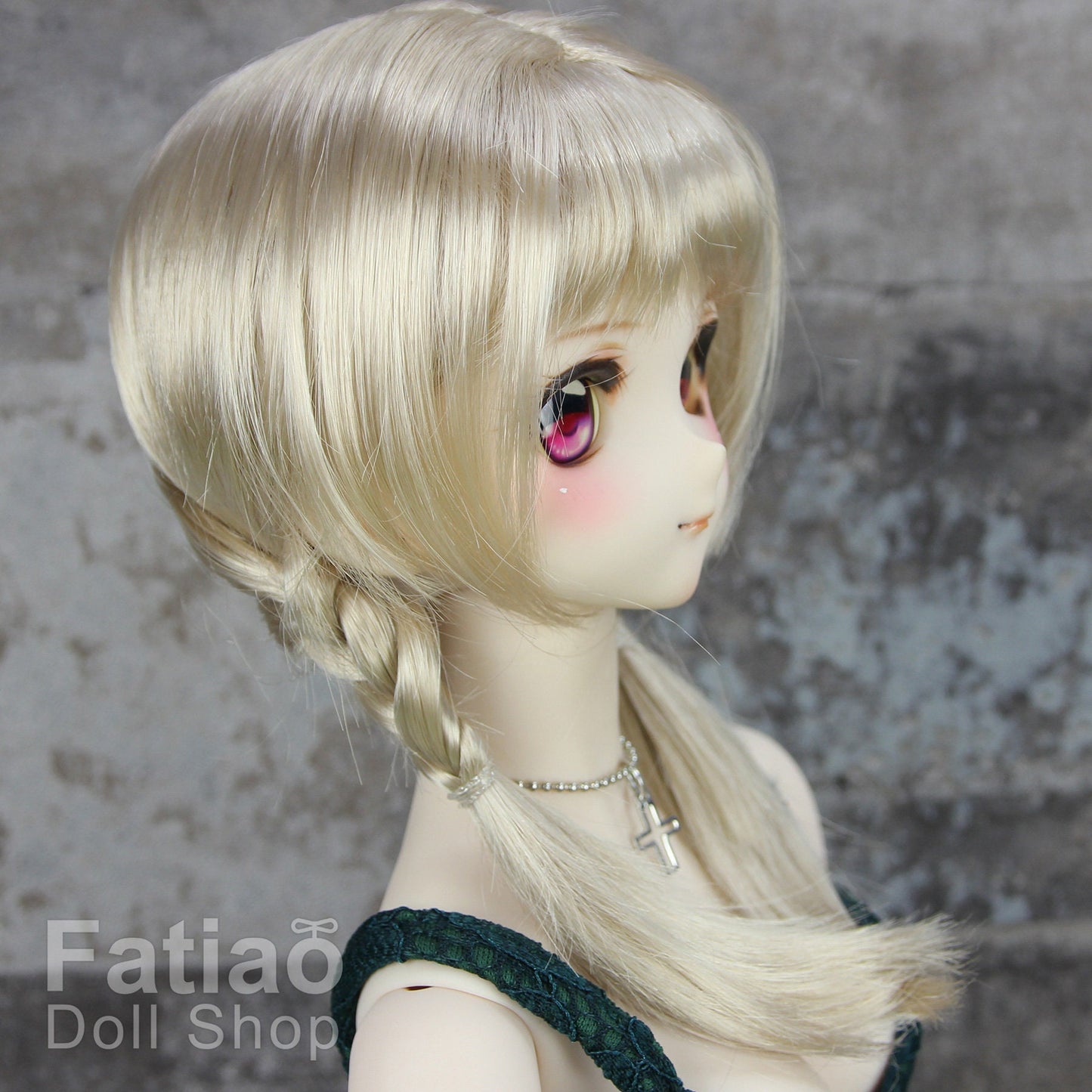 Fatiao - New Dollfie SD DD 1/3 BJD Dolls Wig size 8-9" - Linen Gold
