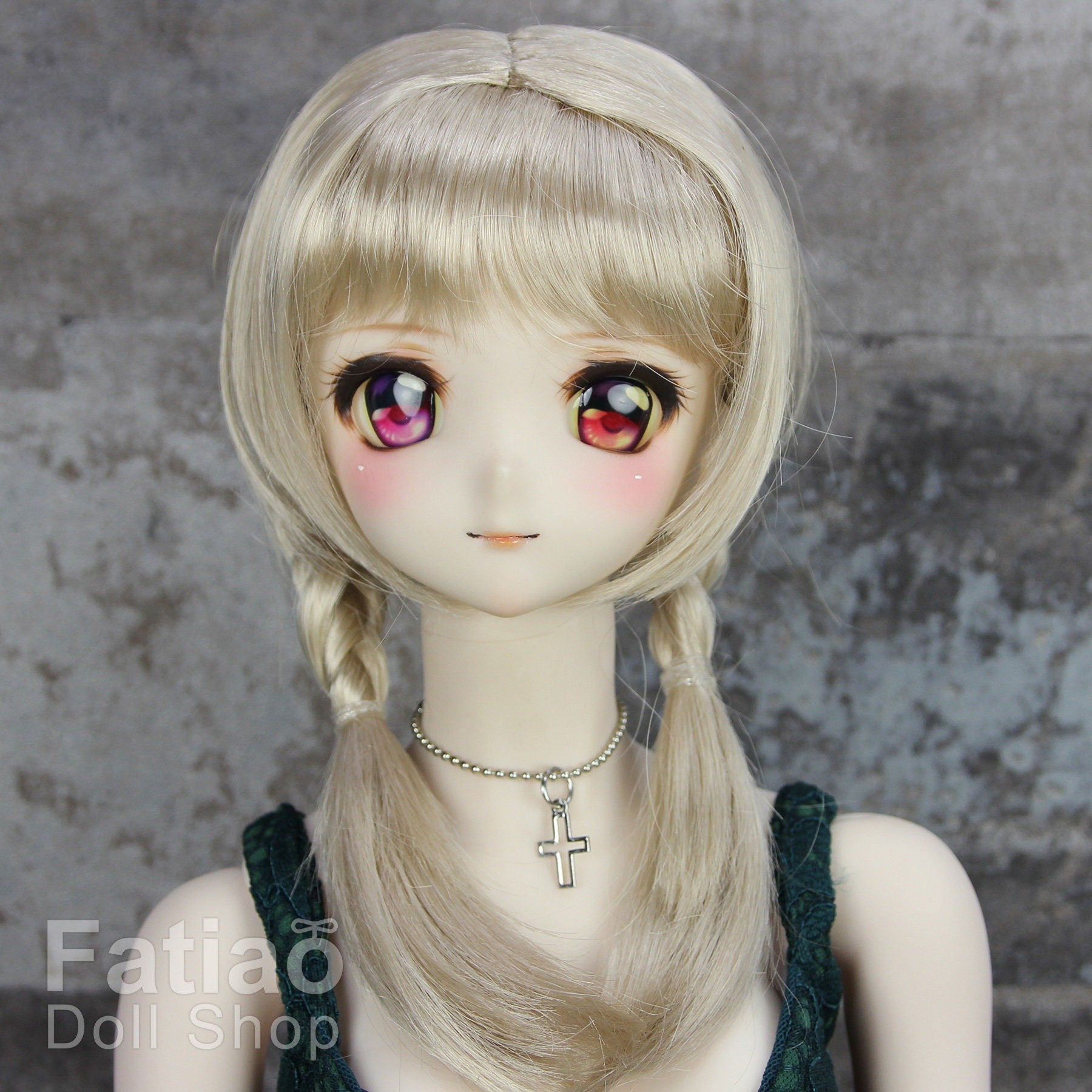 Fatiao - New Dollfie SD DD 1/3 BJD Dolls Wig size 8-9" - Linen Gold