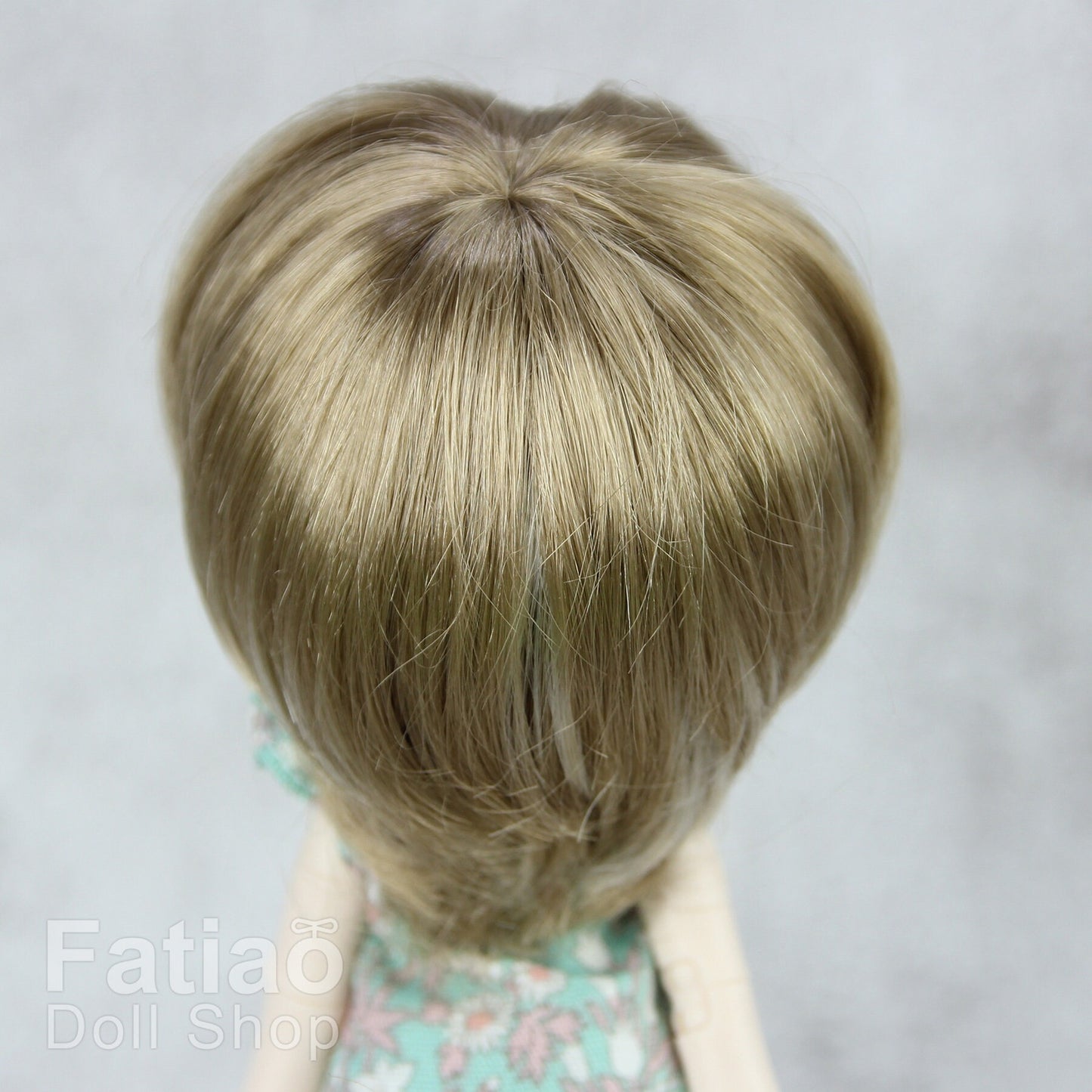 Fatiao - New Dollfie little pullip DAL Nendoroid BJD Dolls Wig - size 4-5" - Latte & Blonde