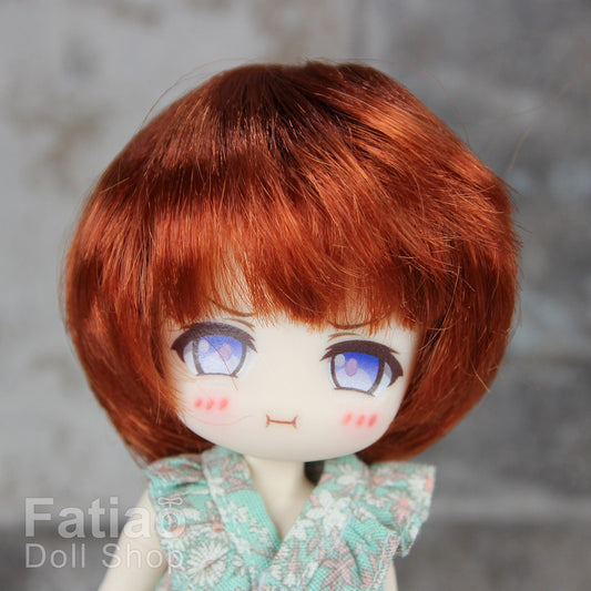 Fatiao - New Dollfie little pullip DAL Nendoroid BJD Dolls Wig - size 4-5" - Carrot