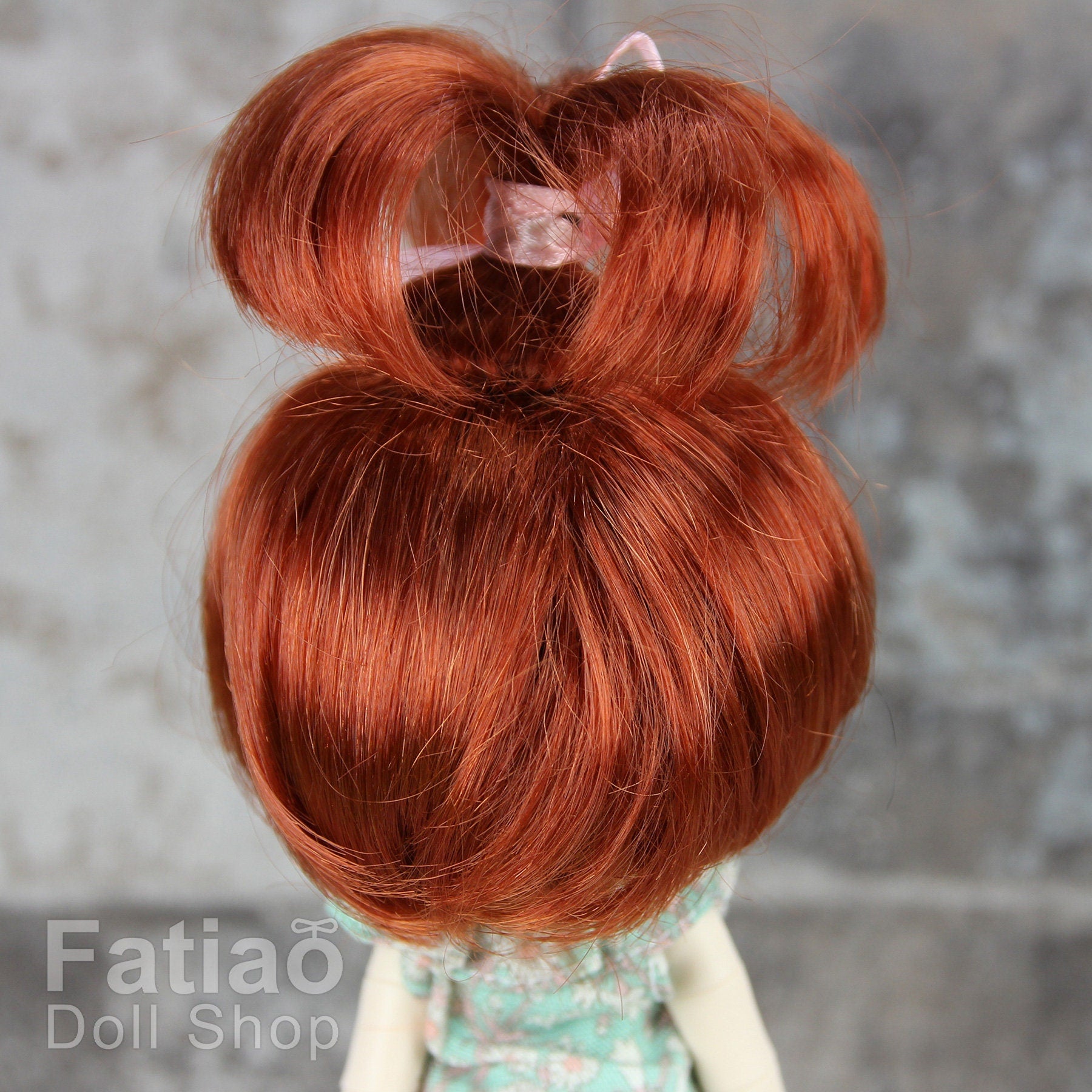 Fatiao - New Dollfie little pullip DAL Nendoroid BJD Dolls Wig - size 4-5" - Carrot