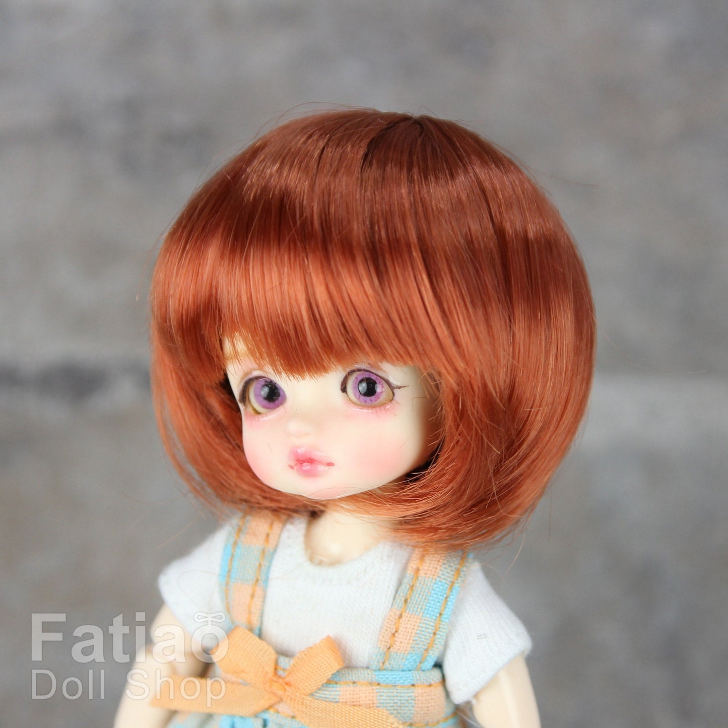Fatiao - New BJD Dollfie pukipuki BF 4" Doll Wig - Carrot