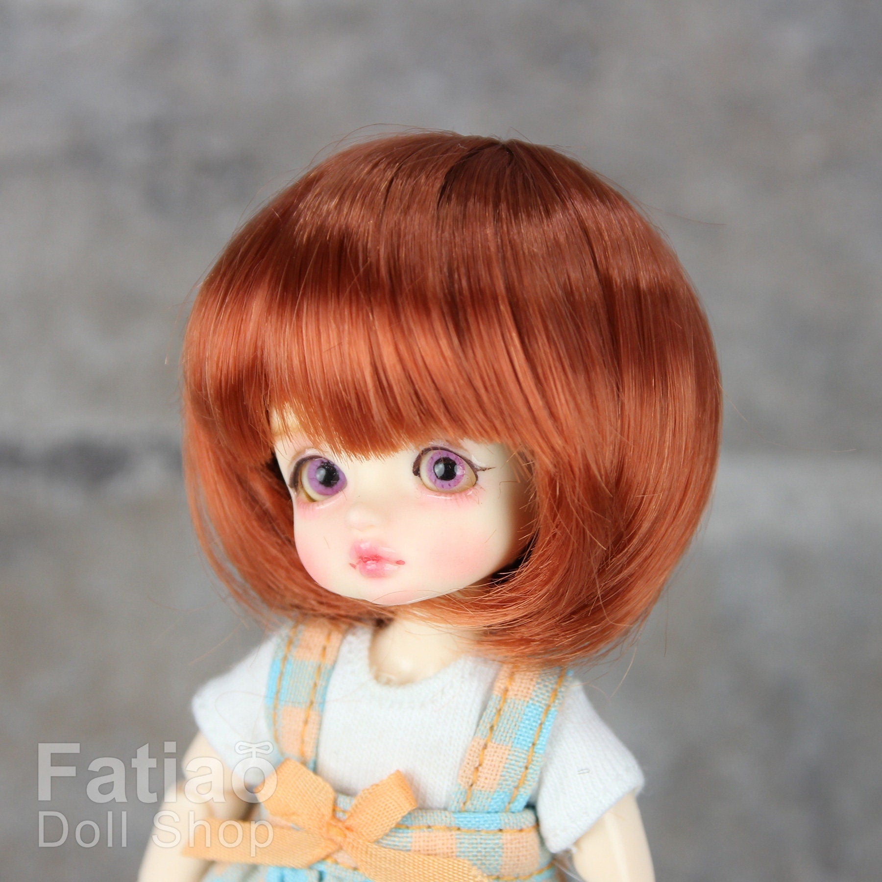 Fatiao - New BJD Dollfie pukipuki BF 4" Doll Wig - Carrot