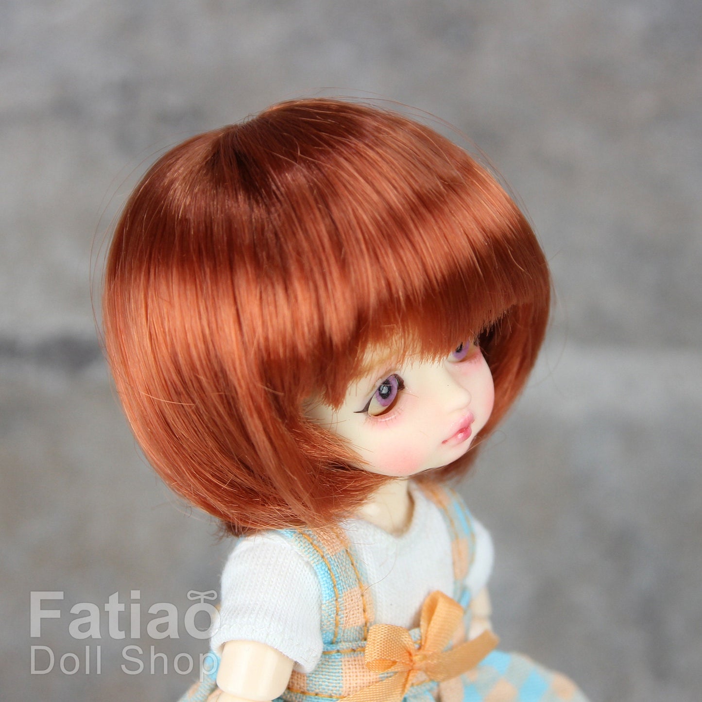 Fatiao - New BJD Dollfie pukipuki BF 4" Doll Wig - Carrot