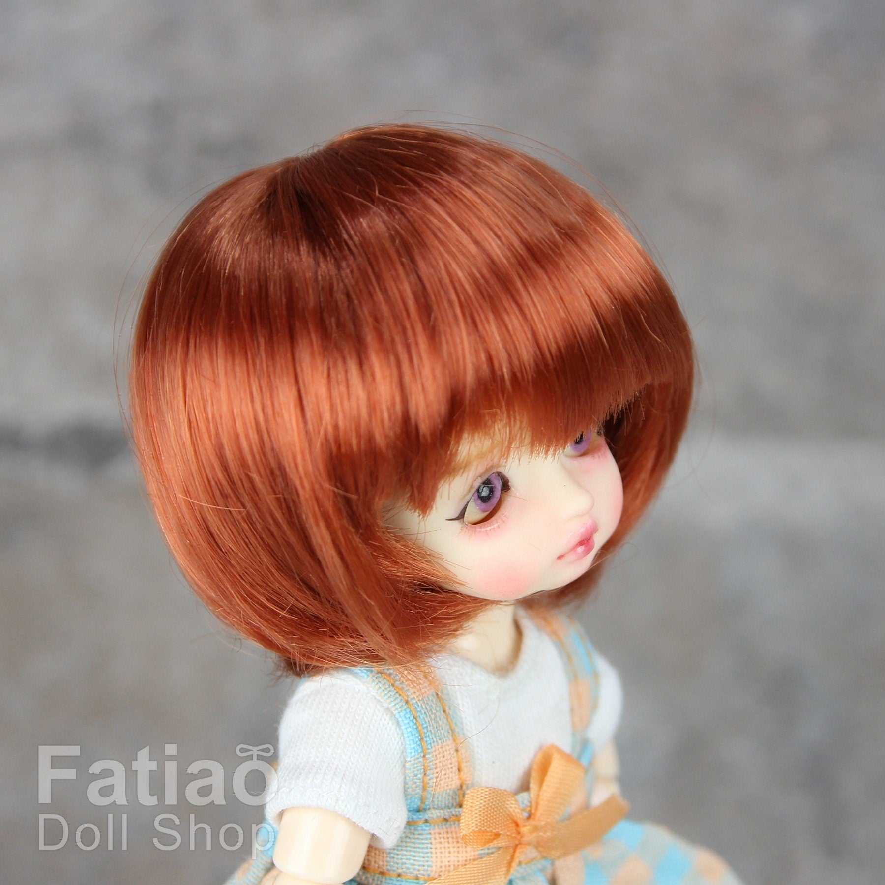 Fatiao - New BJD Dollfie pukipuki BF 4" Doll Wig - Carrot
