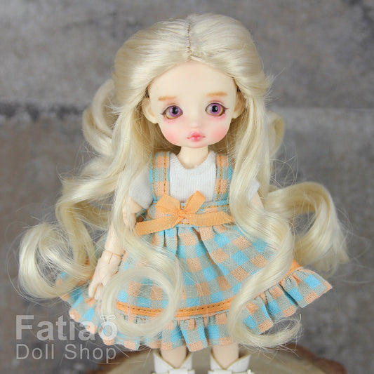 Fatiao - New BJD Dollfie pukipuki BF Pocket 3-4" Doll Wig - Blonde
