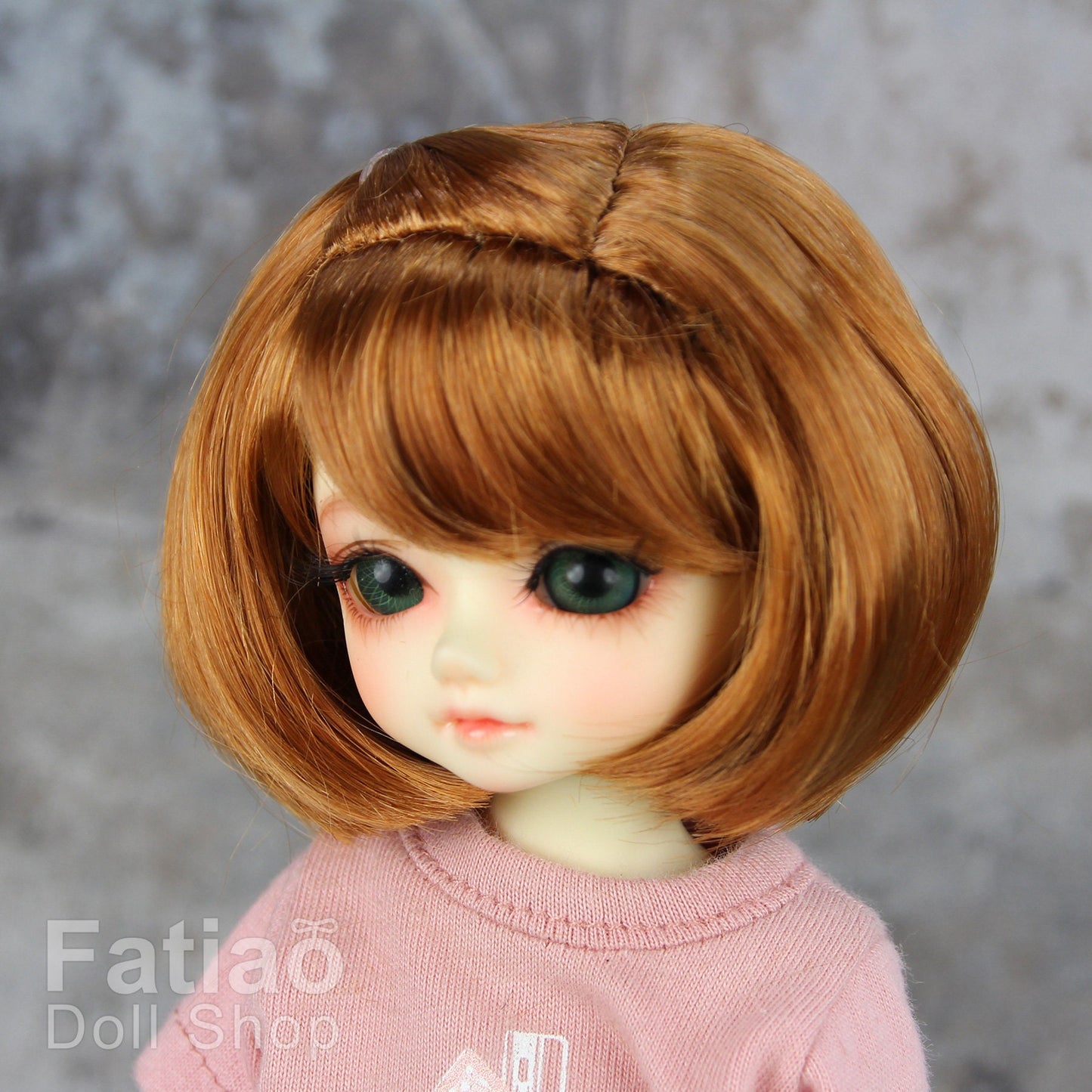 Fatiao - New Dollfie Yo-SD 1/6 BJD - Dolls Wig 6-7 inch - Caramel