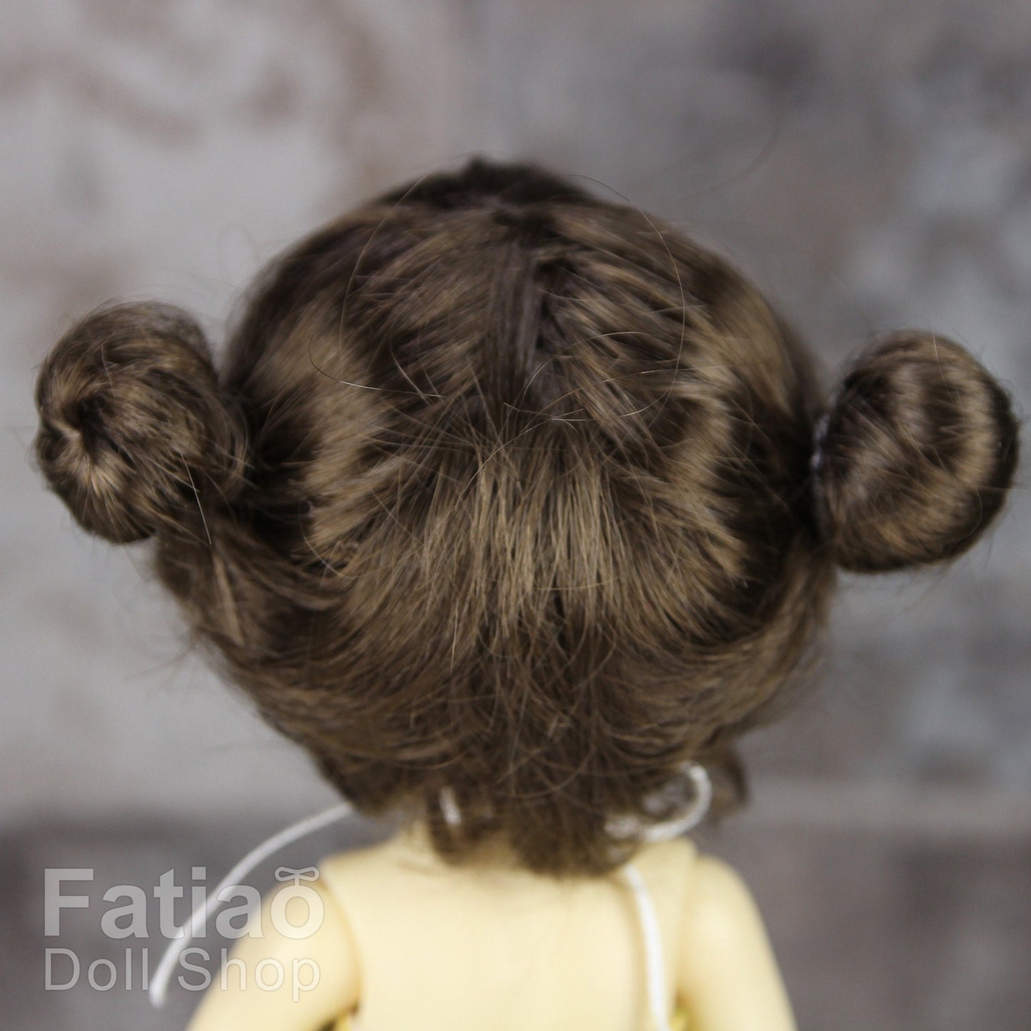 Fatiao - BJD Dollfie Lati Yellow Pukifee 5-6" Doll Wig - umber