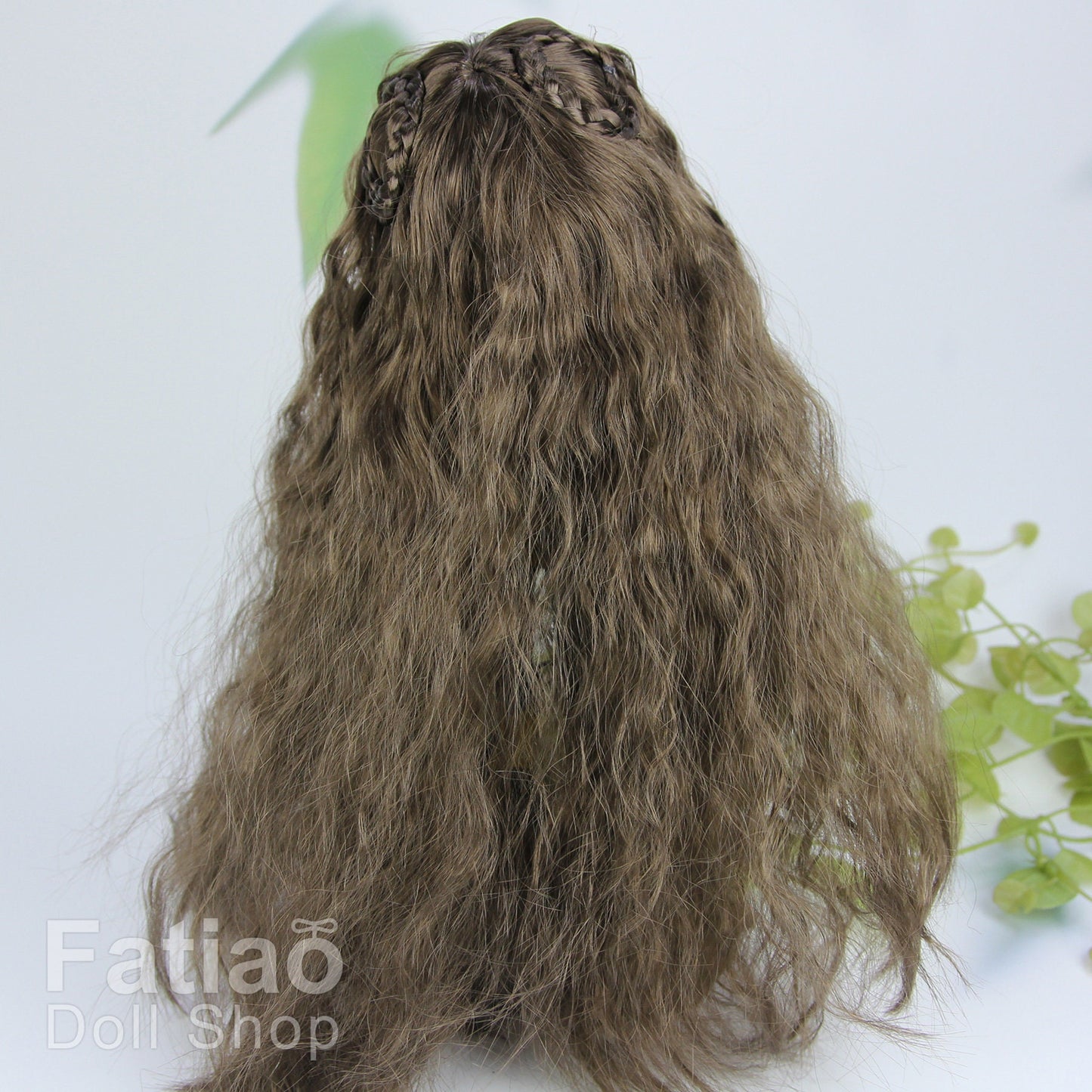 Fatiao - BJD Dollfie Lati Yellow Pukifee 5-6" Doll Wig - Umber