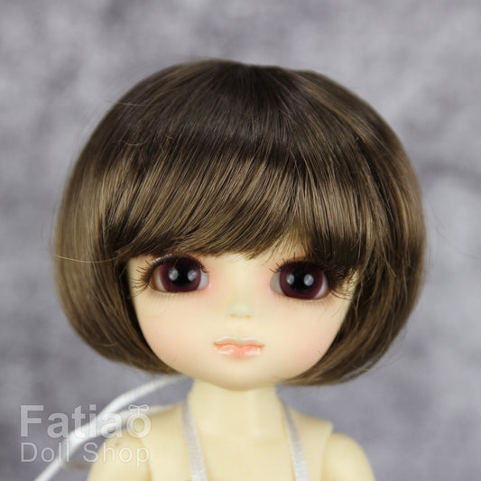 Fatiao - BJD Dollfie Lati Yellow Pukifee 5-6" Angel Doll Wig - umber