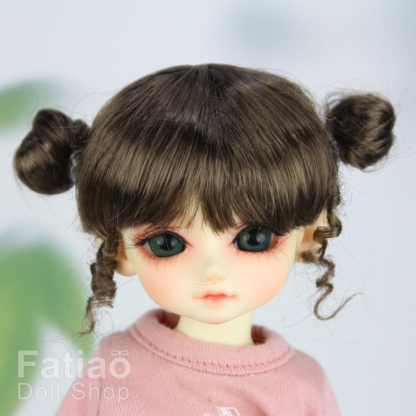 Fatiao - New Dollfie Yo-SD 1/6 BJD - Dolls Wig 6-7 inch - umber