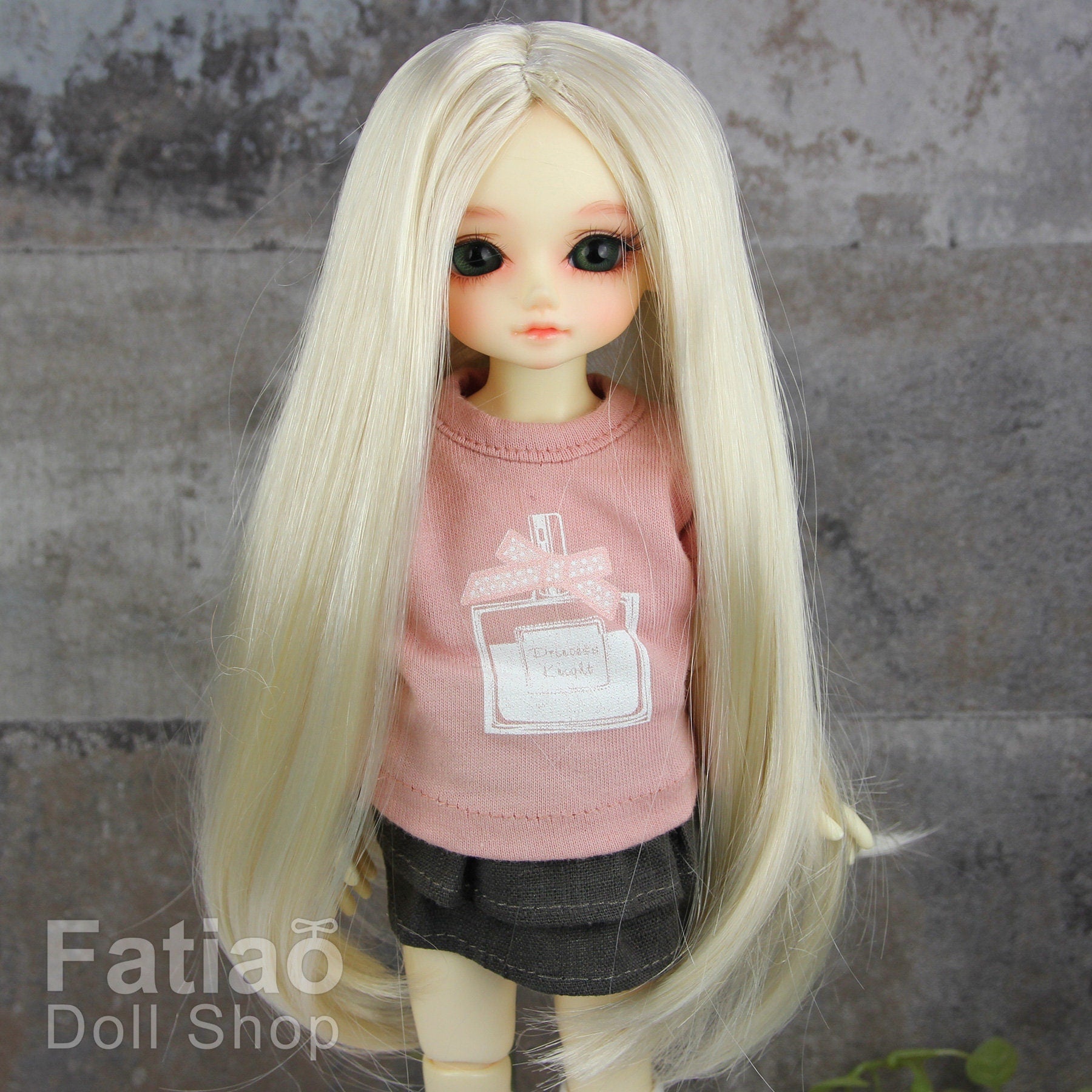 Fatiao - New Dollfie Yo-SD 1/6 BJD - Dolls Wig 6-7 inch - Blonde