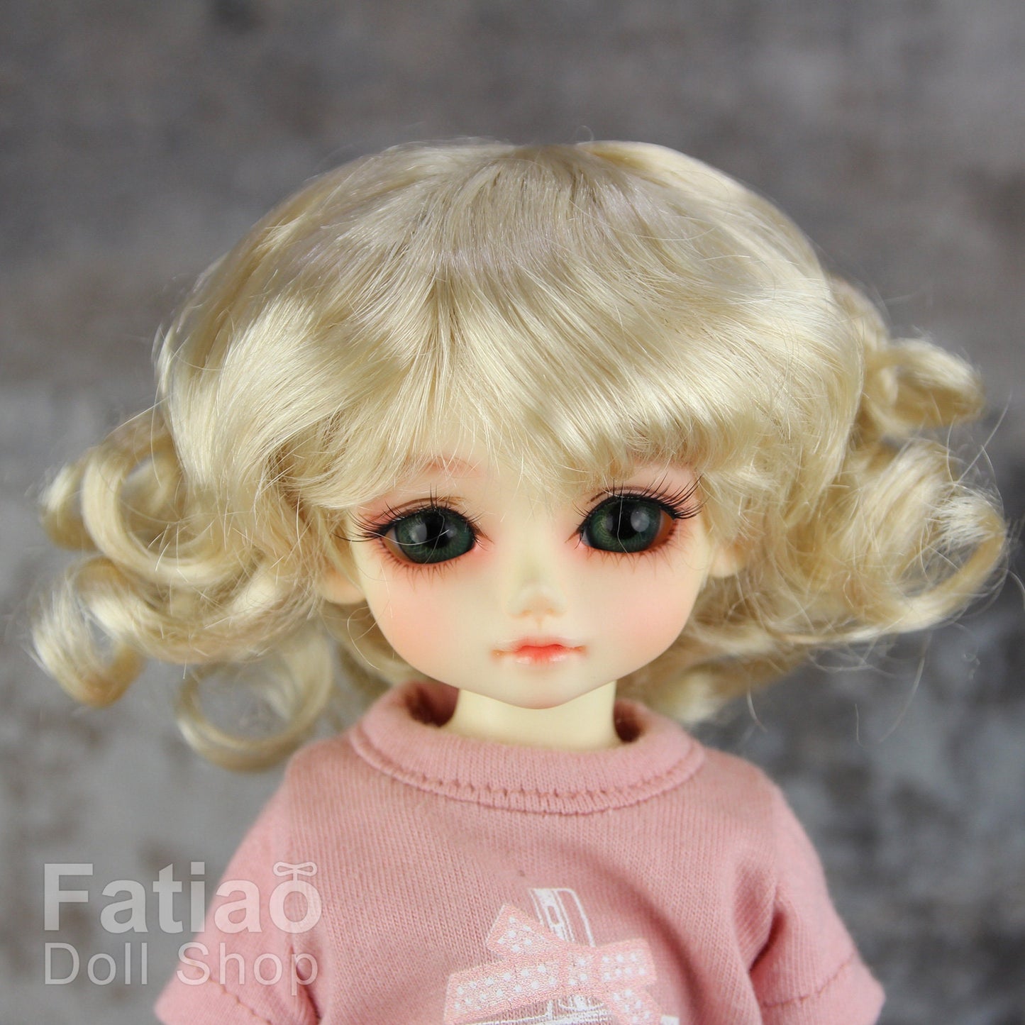 Fatiao - New Dolls Wig Dollfie Yo-SD 1/6 BJD 6-7" size Blonde