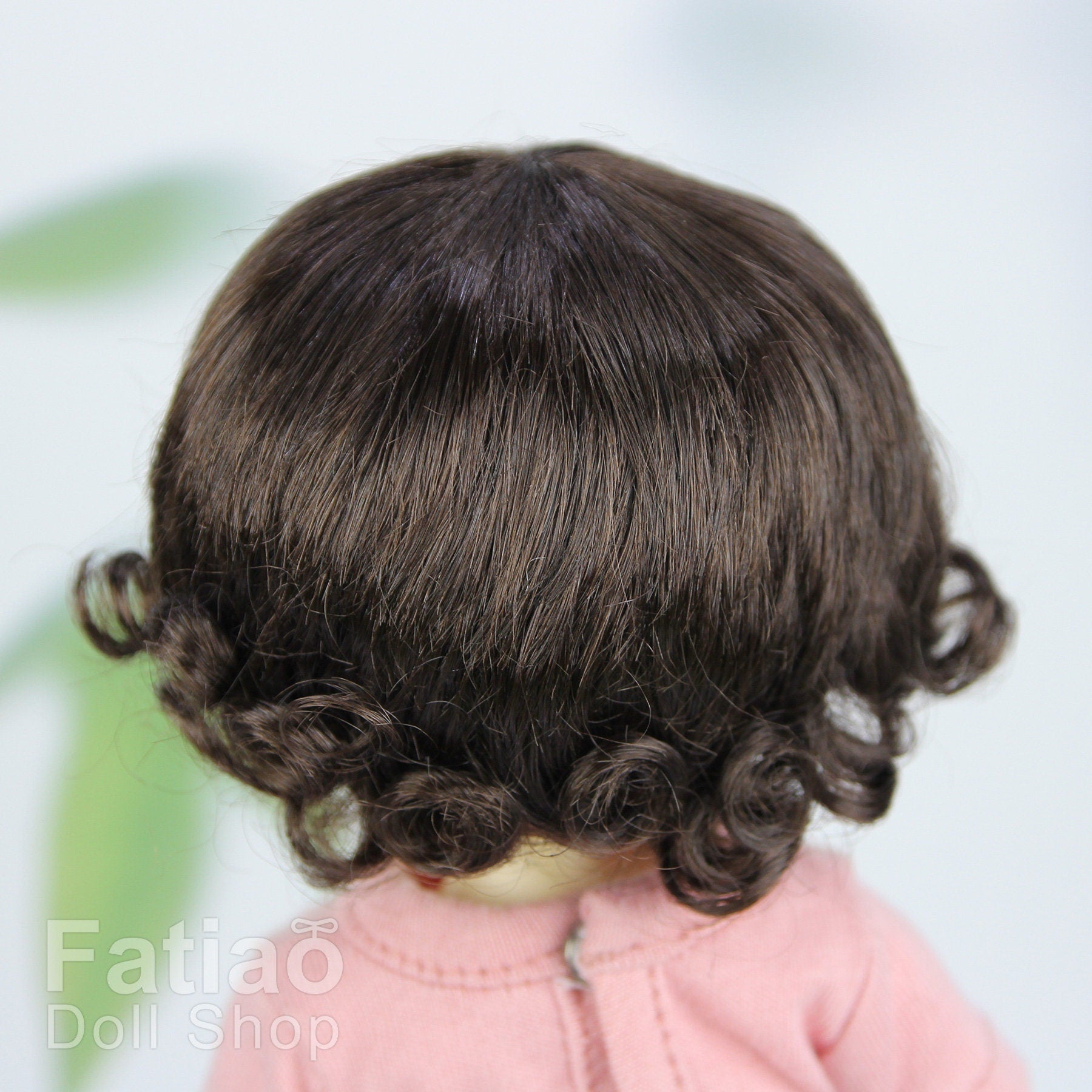Fatiao - New Dollfie Yo-SD 1/6 BJD - Dolls Wig 6-7 inch - Dark Brown