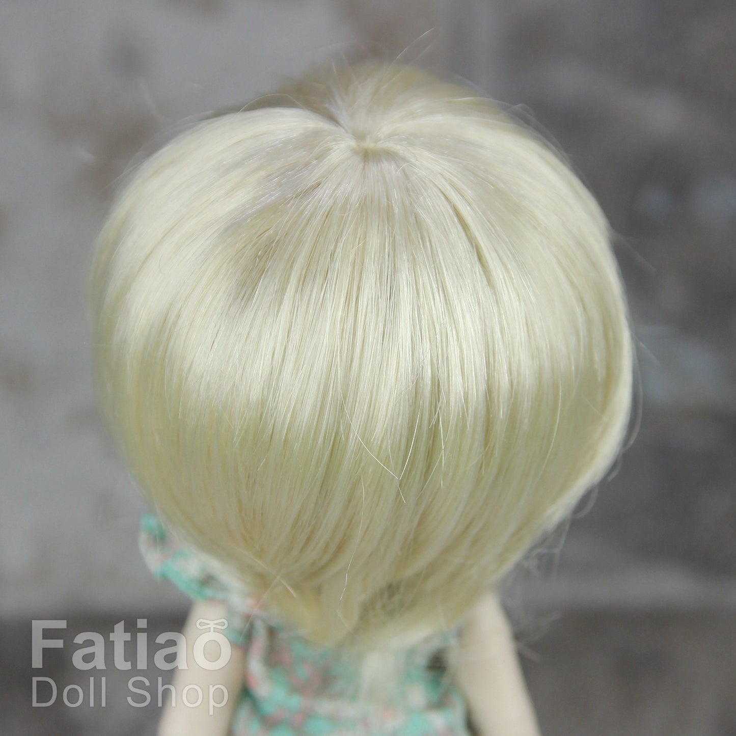 Fatiao - New Dollfie Bisou AI BJD Dolls Wig - size 4-5" - Blonde