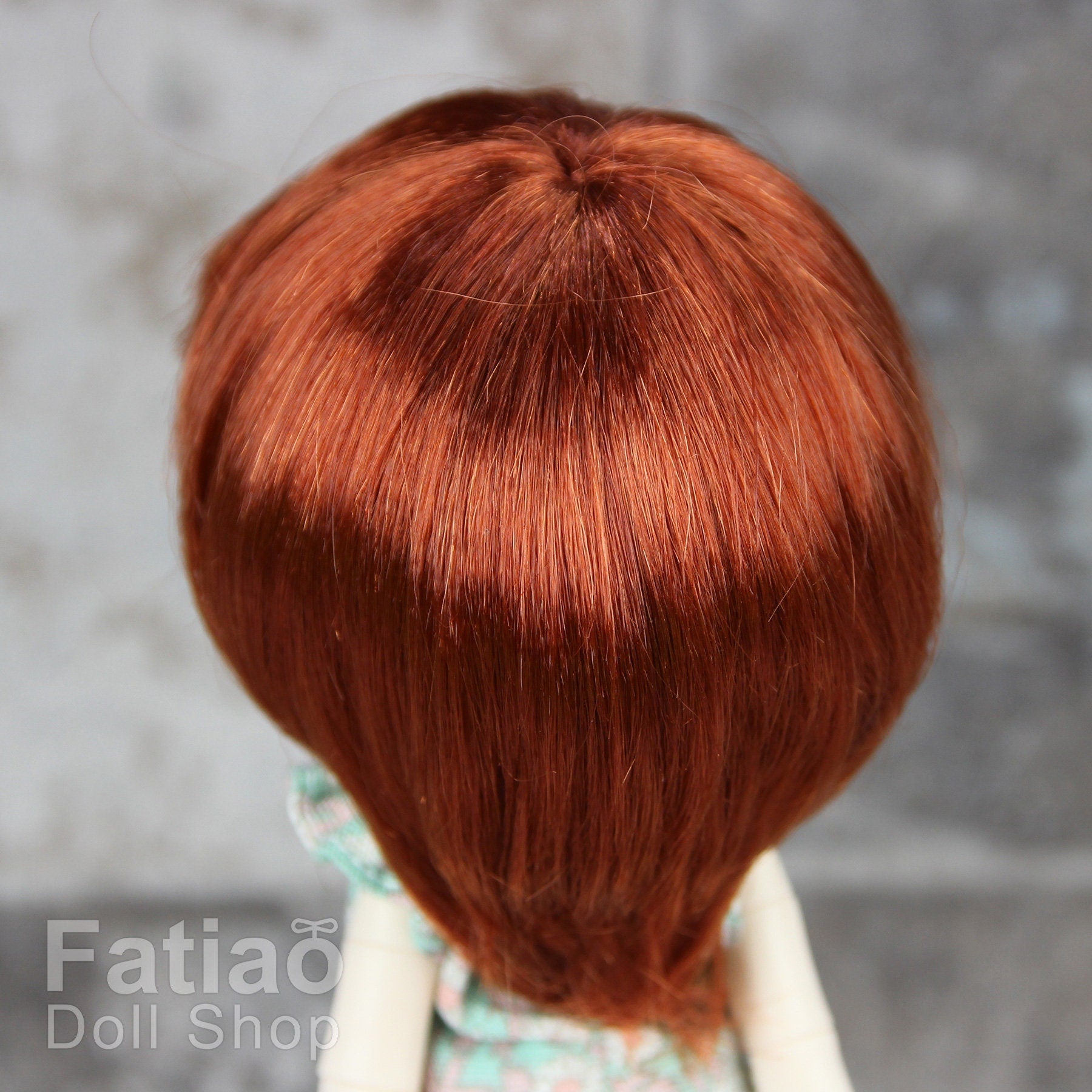 Fatiao - New Dollfie little pullip DAL Nendoroid BJD Dolls Wig - size 4-5" - Carrot