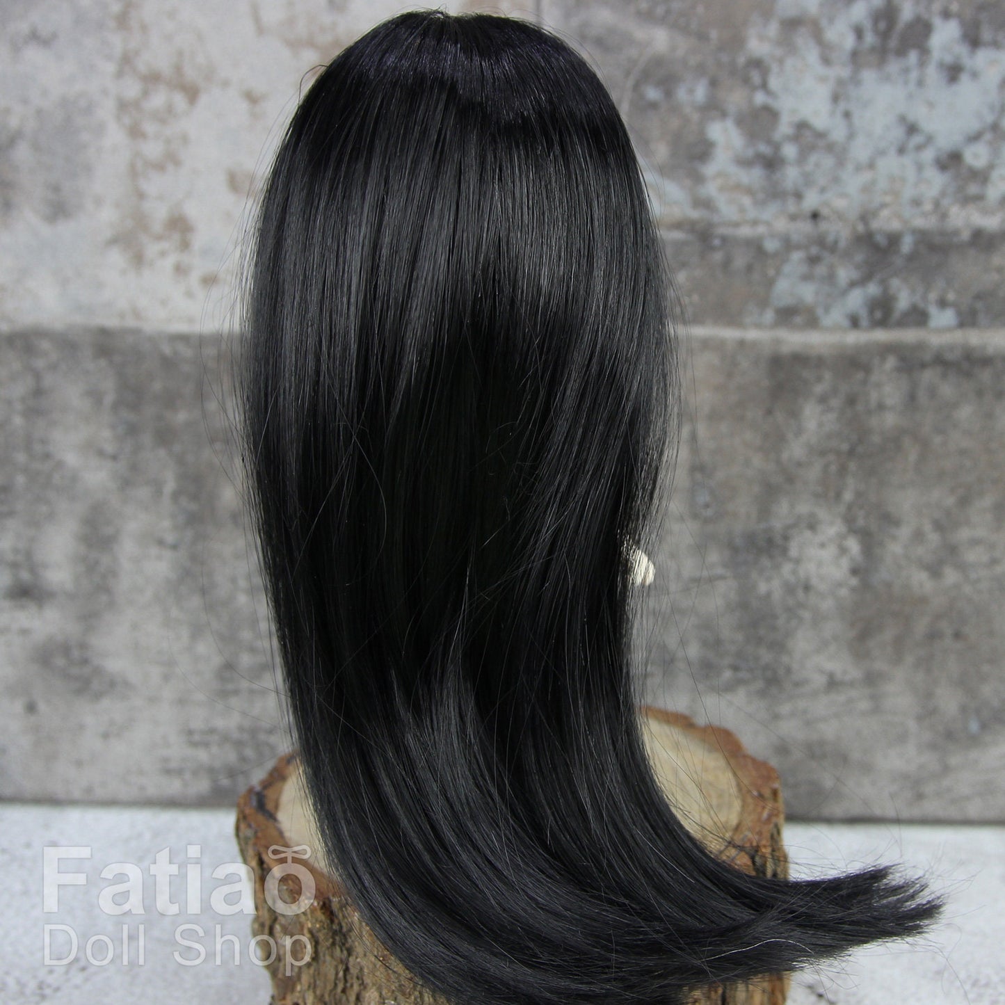 Fatiao - New Dollfie little pullip DAL Nendoroid BJD Dolls Wig - size 4-5" - Black