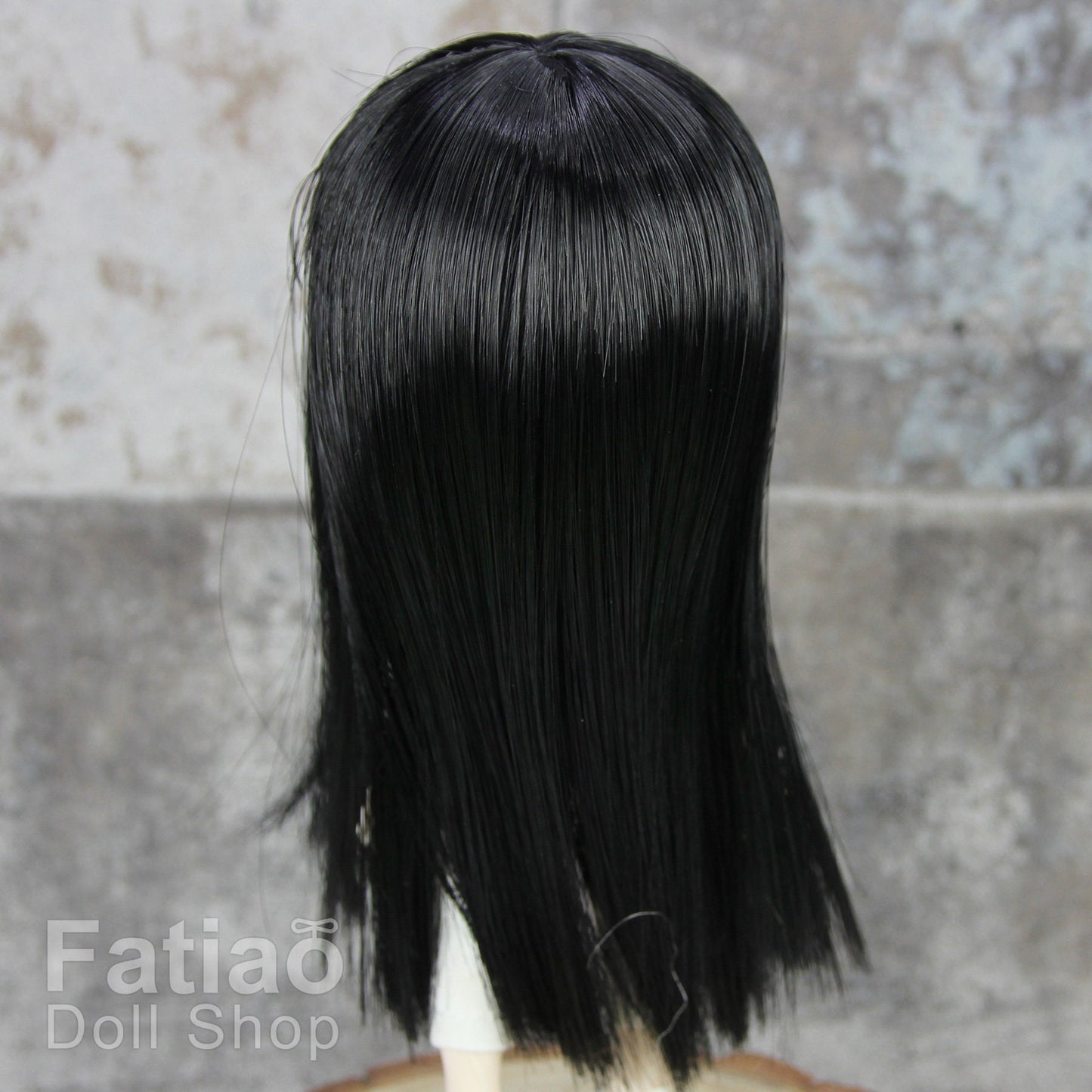 Fatiao - New Dollfie little pullip DAL Nendoroid BJD Dolls Wig - size 4-5" - Black