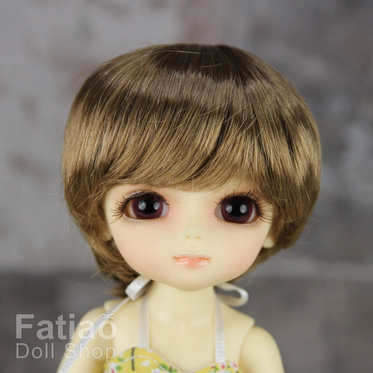 Fatiao - BJD Dollfie Lati Yellow Pukifee 5-6" Angel Doll Wig Latte