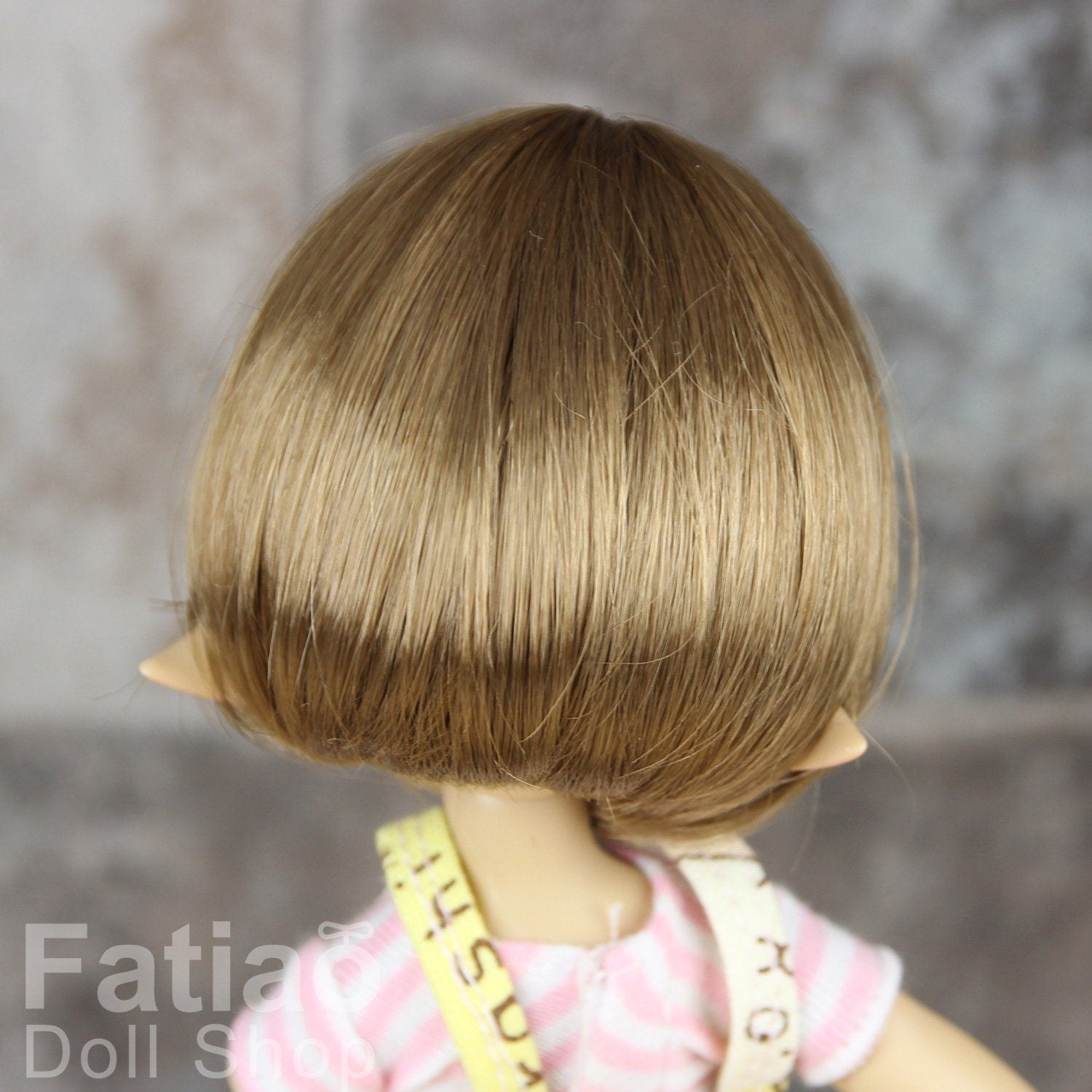 Fatiao - BJD Dollfie Lati Yellow Pukifee 5-6" Doll Wig - Latte