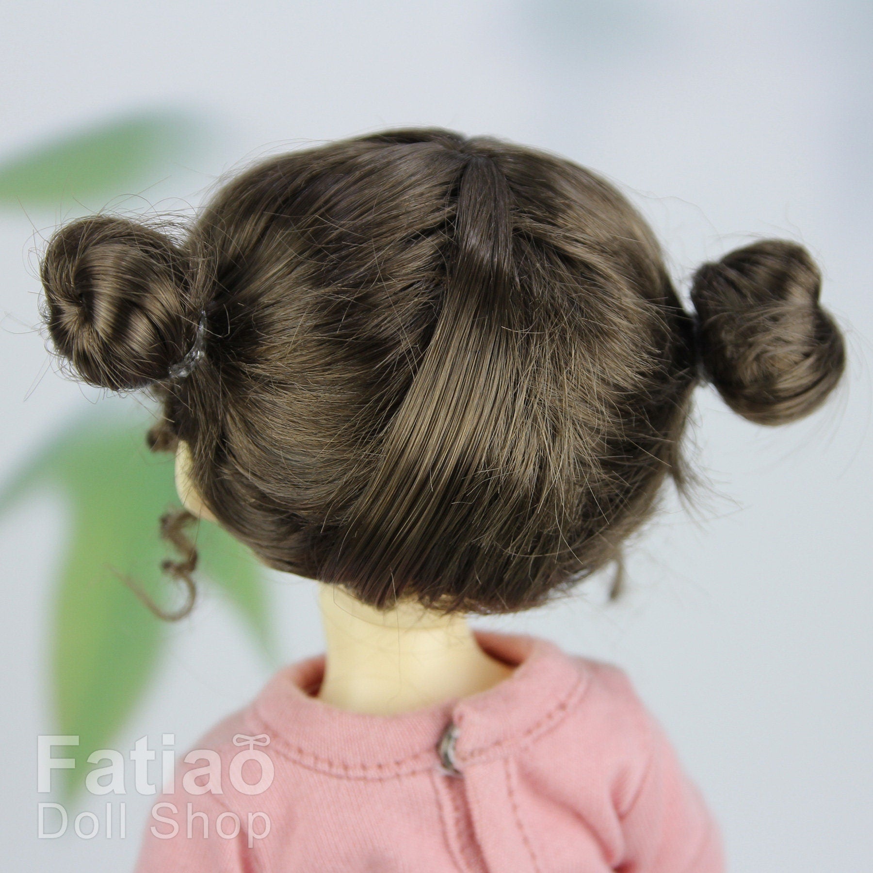 Fatiao - New Dollfie Yo-SD 1/6 BJD - Dolls Wig 6-7 inch - umber