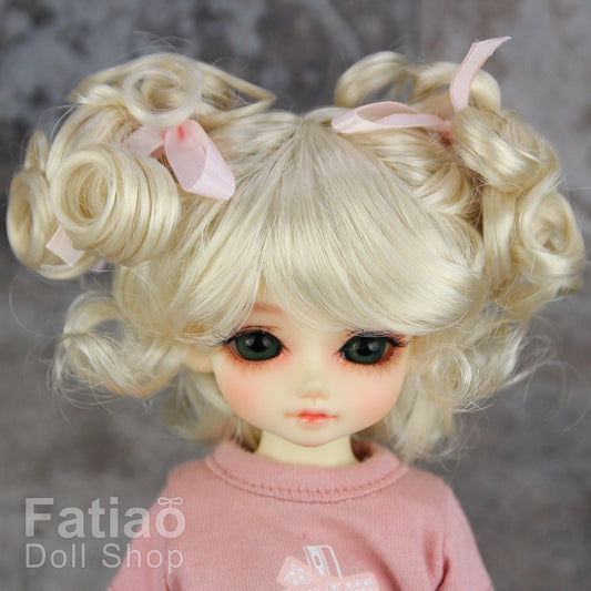 Fatiao - New Dollfie Yo-SD 1/6 BJD - Dolls Wig 6-7 inch - Blonde