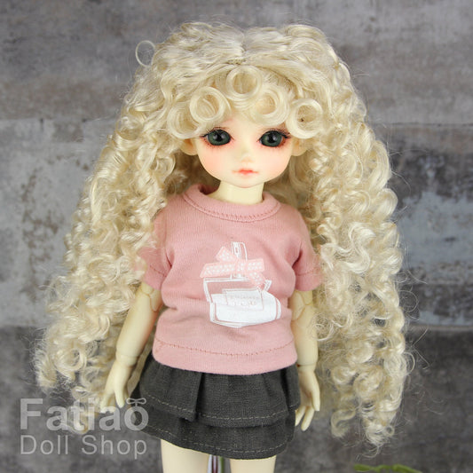 Fatiao - New Dolls Wig Dollfie Yo-SD 1/6 BJD 6-7" size Blonde