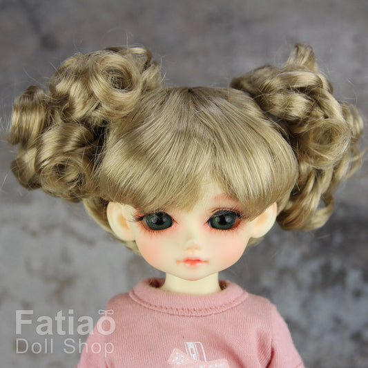Fatiao - New Dolls Wig Dollfie Yo-SD 1/6 BJD 6-7" size Baby Brown