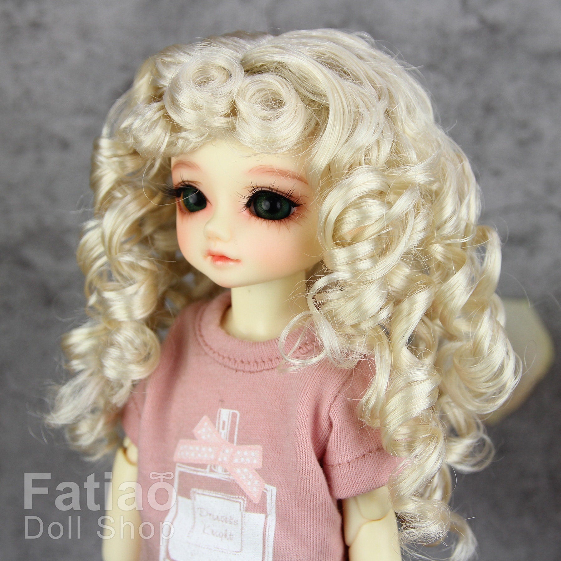 Fatiao - New Dolls Wig Dollfie Yo-SD 1/6 BJD 6-7" size - Blonde