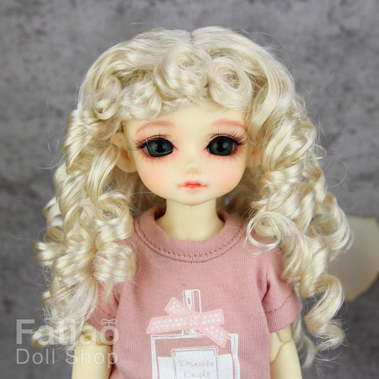 Fatiao - New Dolls Wig Dollfie Yo-SD 1/6 BJD 6-7" size - Blonde