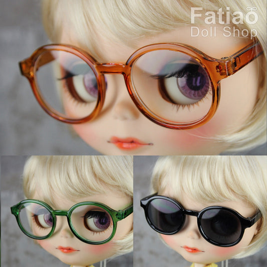 New fashion Full-Rim Dolls Plastic Glasses for Blythe