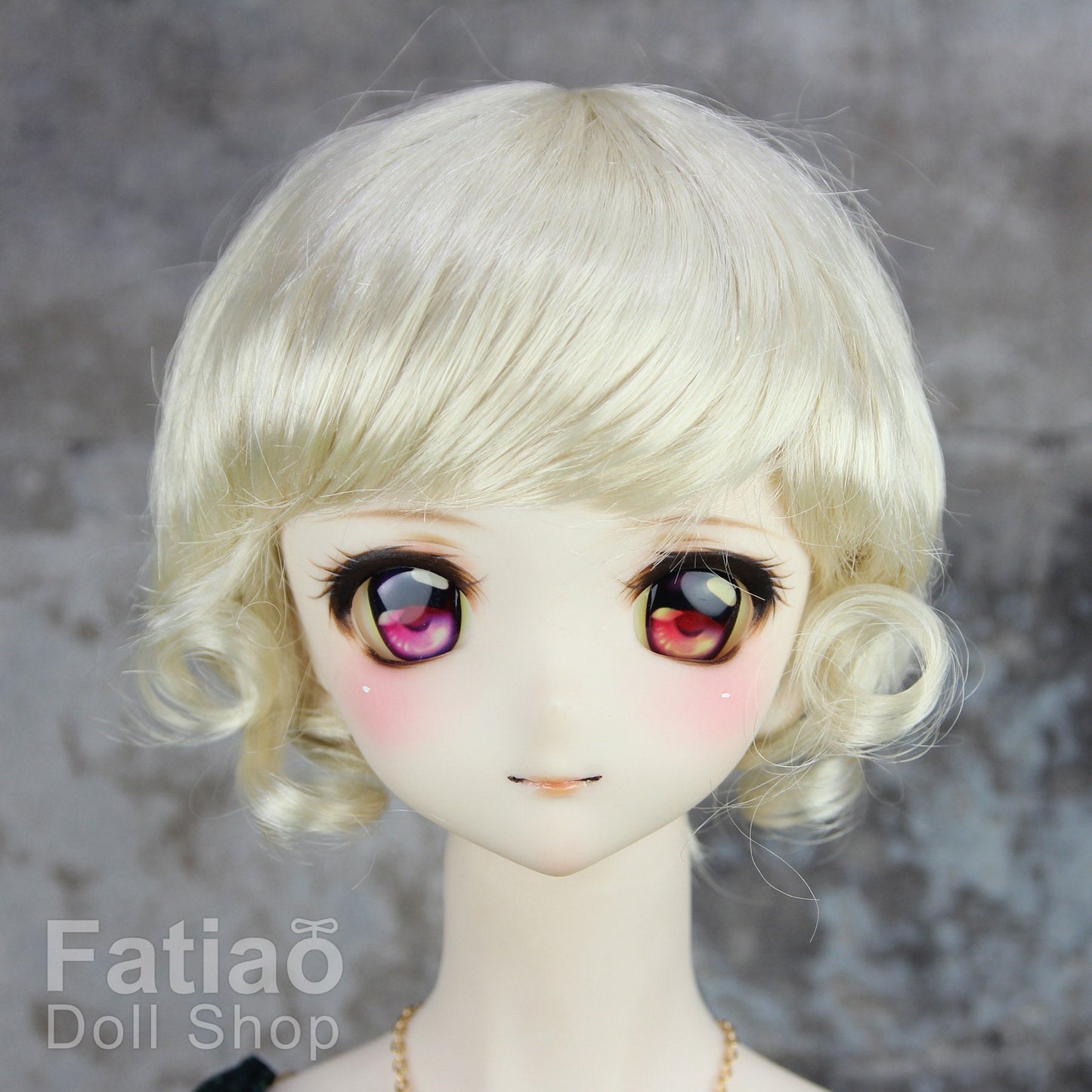 Fatiao - New Dollfie SD DD 1/3 BJD Dolls Wig size 8-9" - Blonde