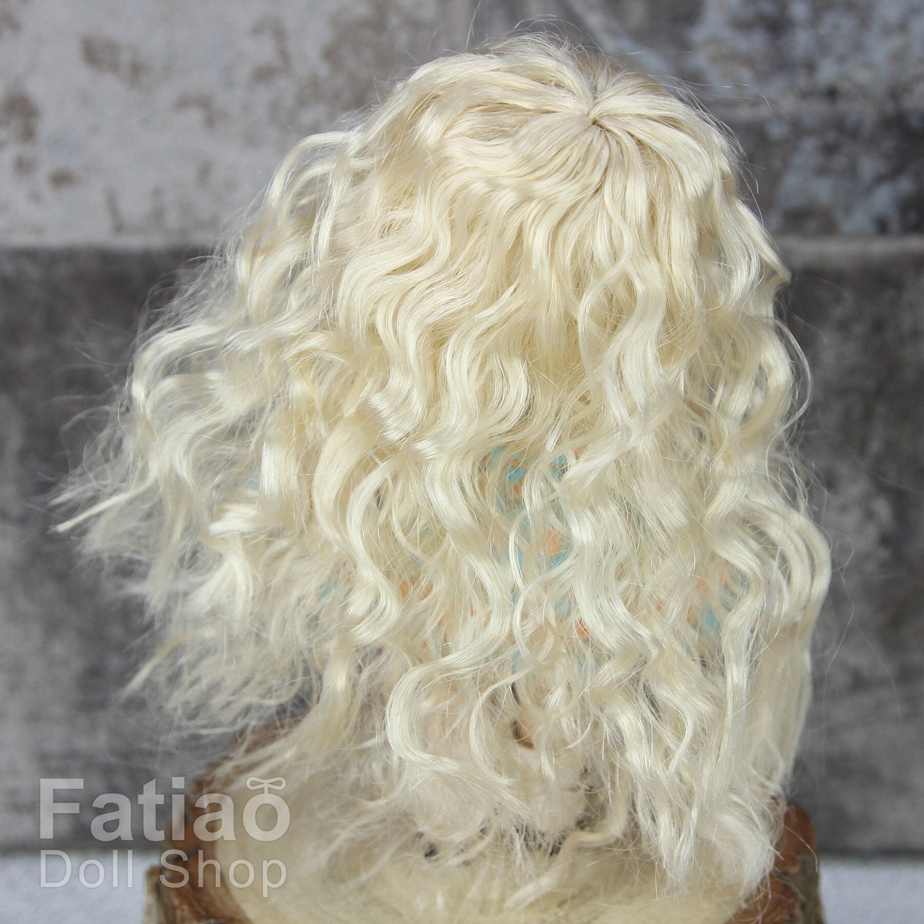 Fatiao - New BJD Dollfie pukipuki BF Pocket 3-4" Doll Wig - Blonde