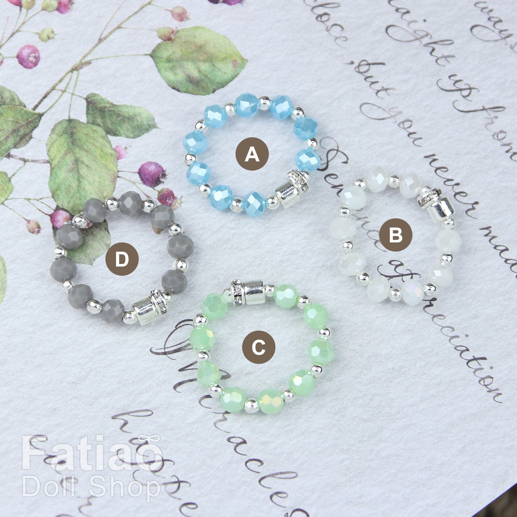 Beaded Bracelets for 1/3 BJD Doll - SD DD Super Dollfie Smart Doll