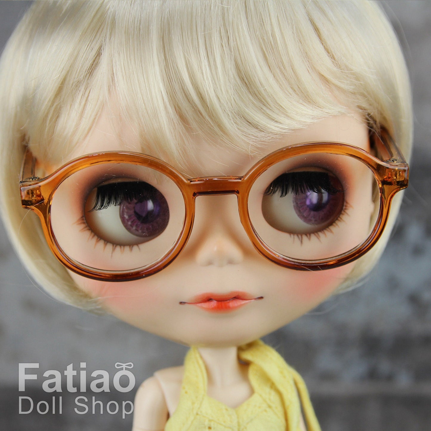 New fashion Full-Rim Dolls Plastic Glasses for Blythe
