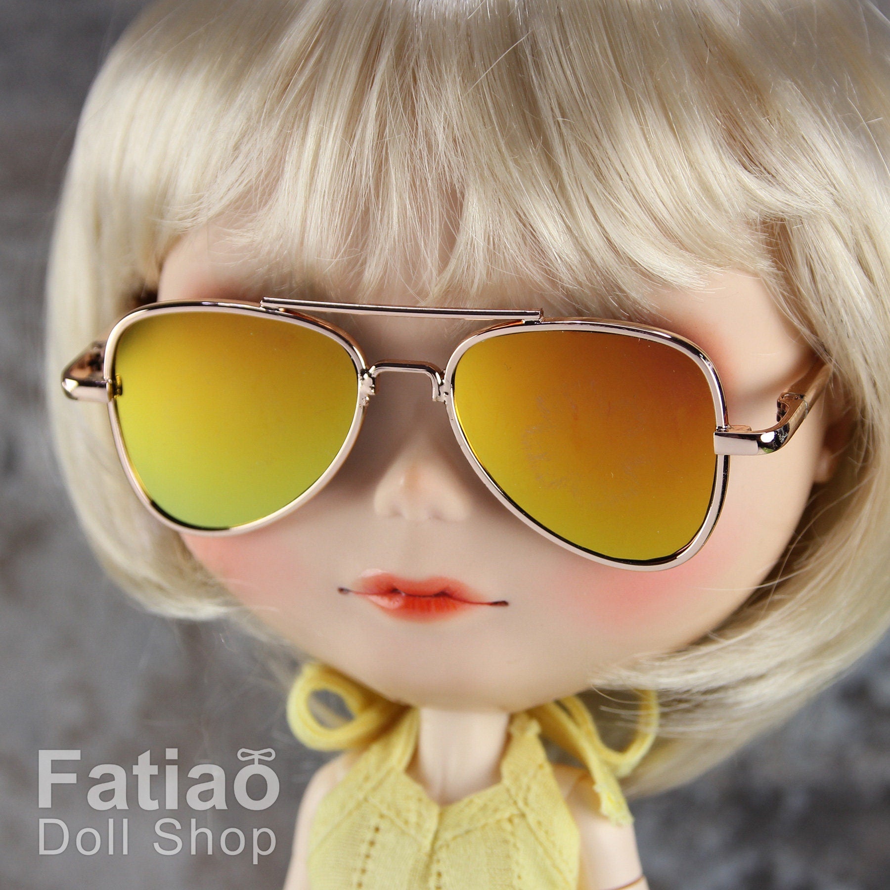 New Dolls fashion Sunglasses Glasses fit Blythe
