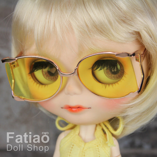 New Dolls fashion Hipster Sunglasses Glasses for Blythe