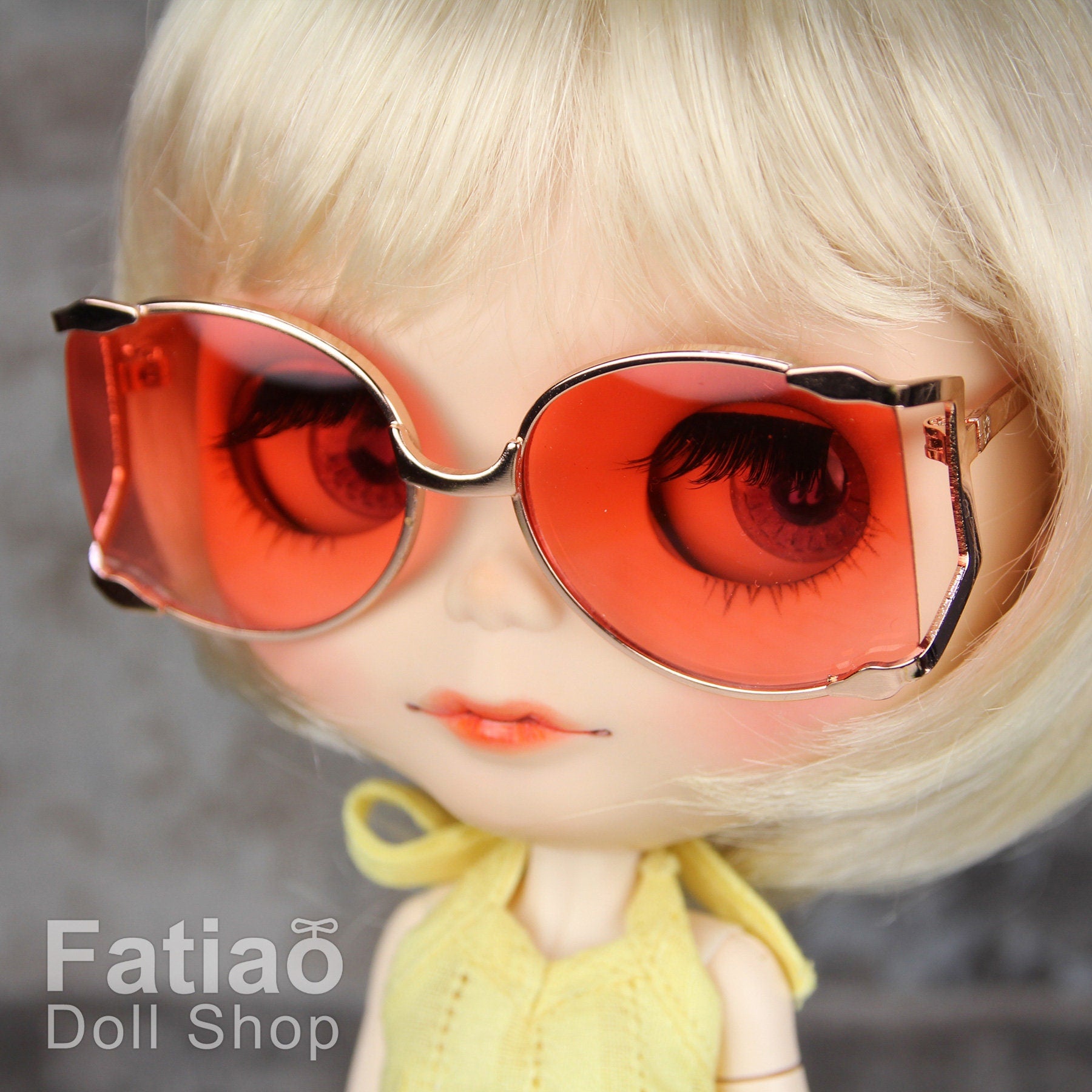 New Dolls fashion Hipster Sunglasses Glasses for Blythe