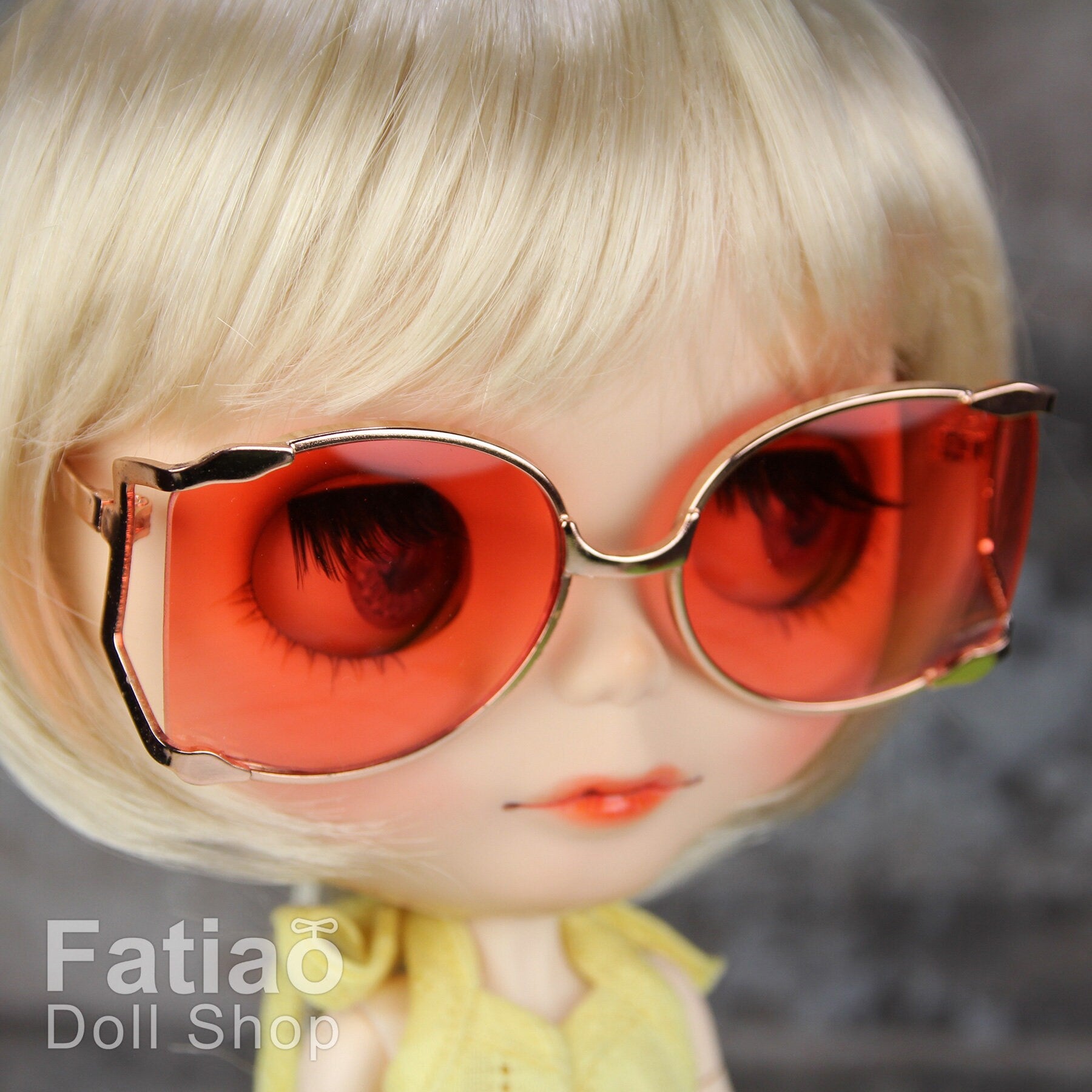 New Dolls fashion Hipster Sunglasses Glasses for Blythe