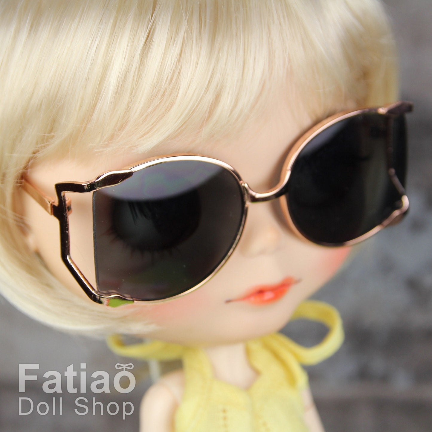 New Dolls fashion Hipster Sunglasses Glasses for Blythe