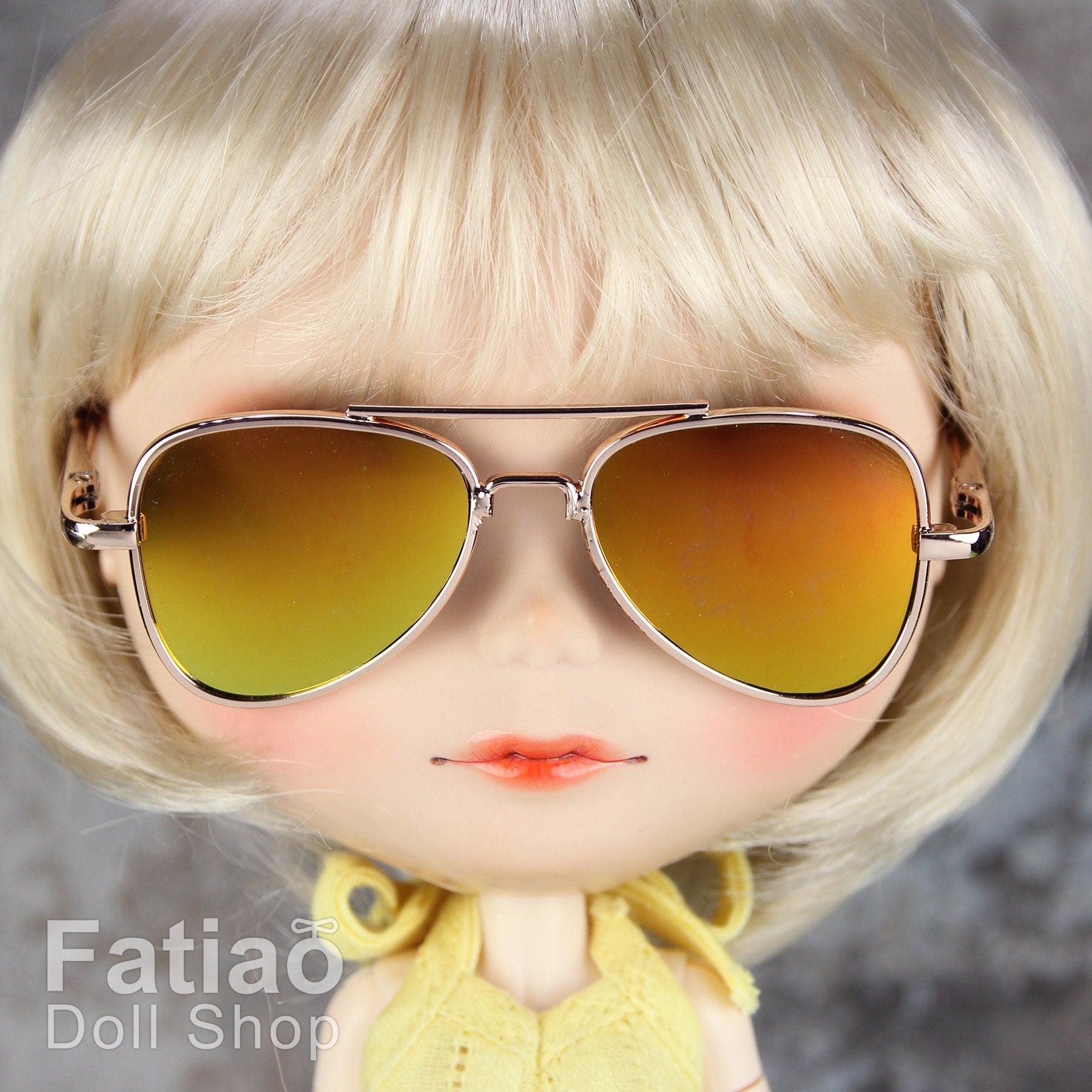 New Dolls fashion Sunglasses Glasses fit Blythe