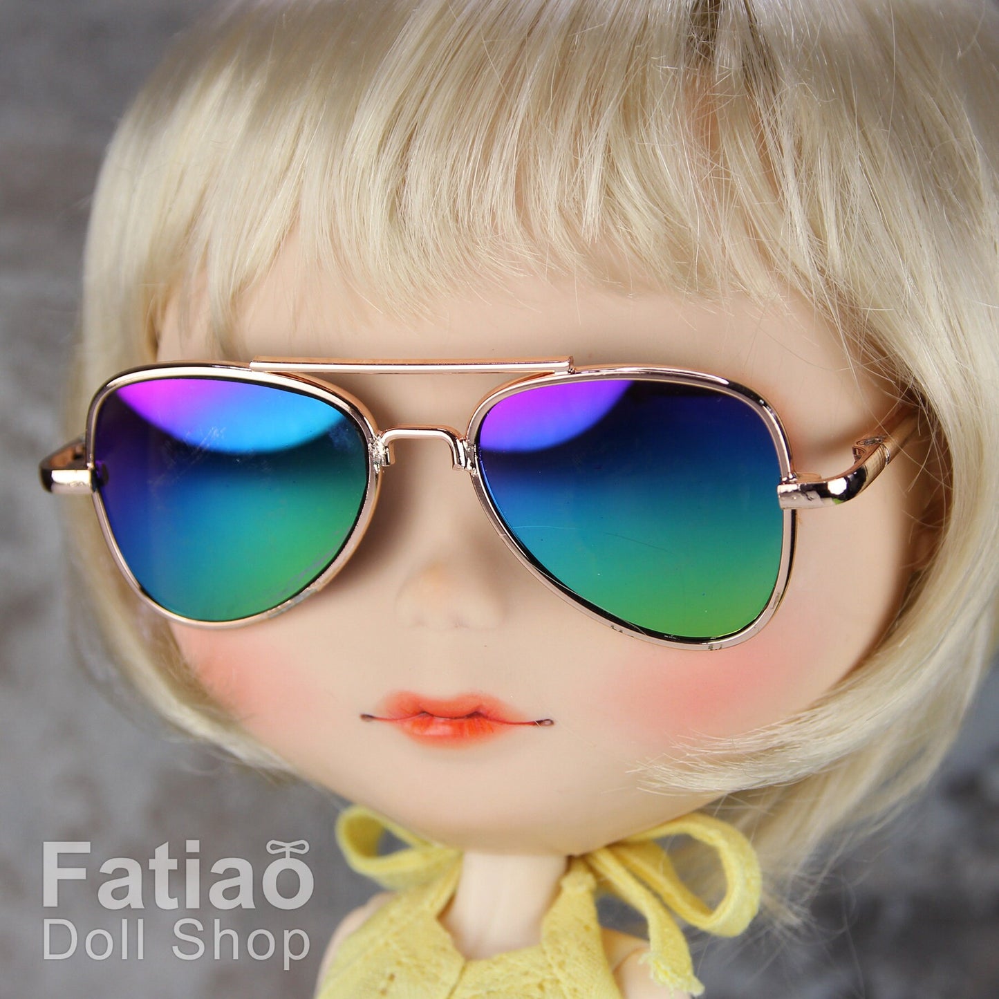 New Dolls fashion Hipster Sunglasses Glasses for Blythe