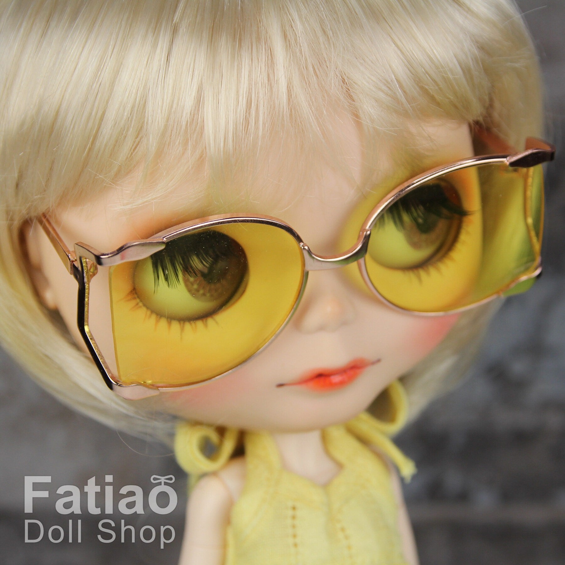 New Dolls fashion Hipster Sunglasses Glasses for Blythe