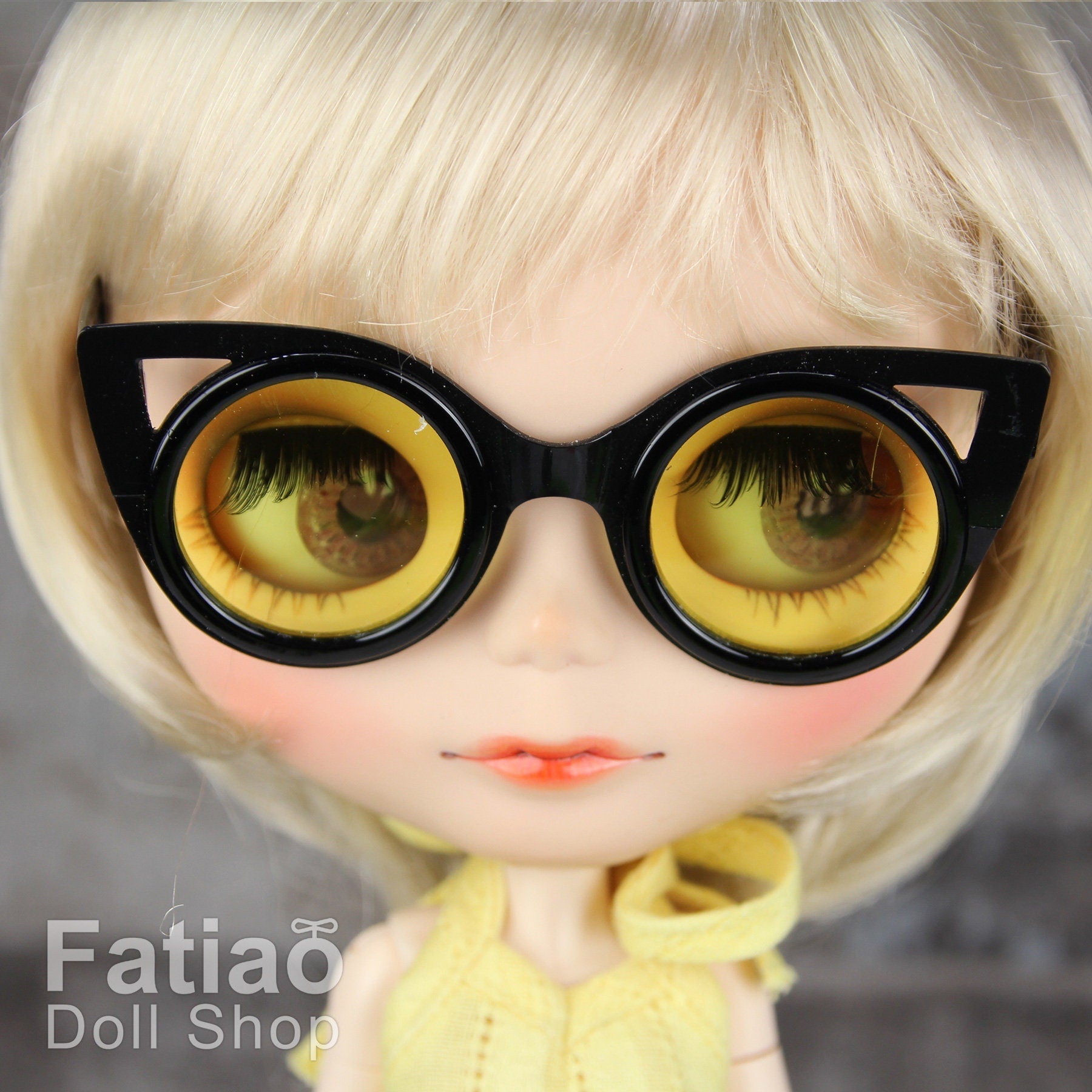 New Dolls fashion Hipster Sunglasses Glasses for Blythe