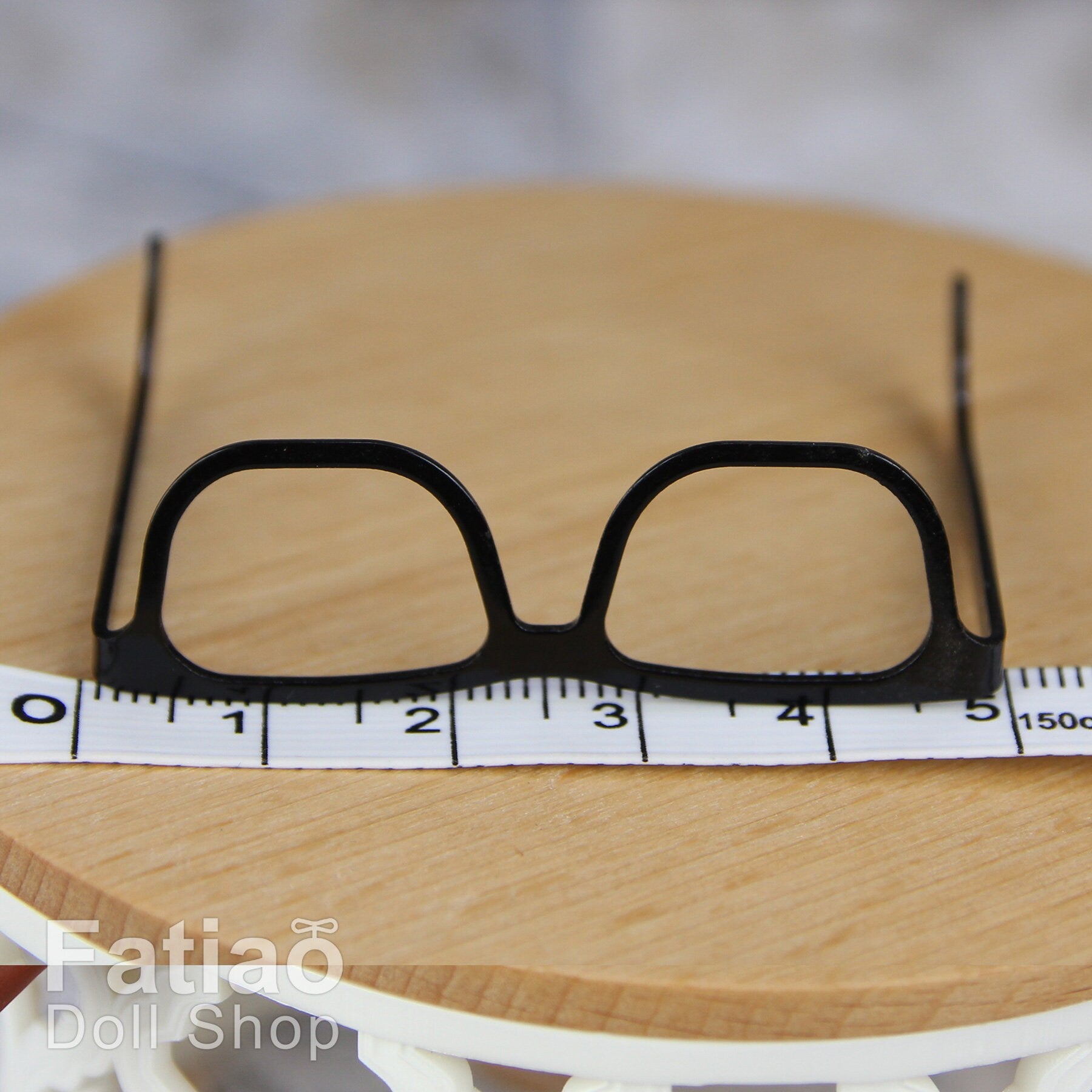 New fashion Full-Rim Dolls Glasses fit 1/4 BJD MSD mini Super Dollfie Black