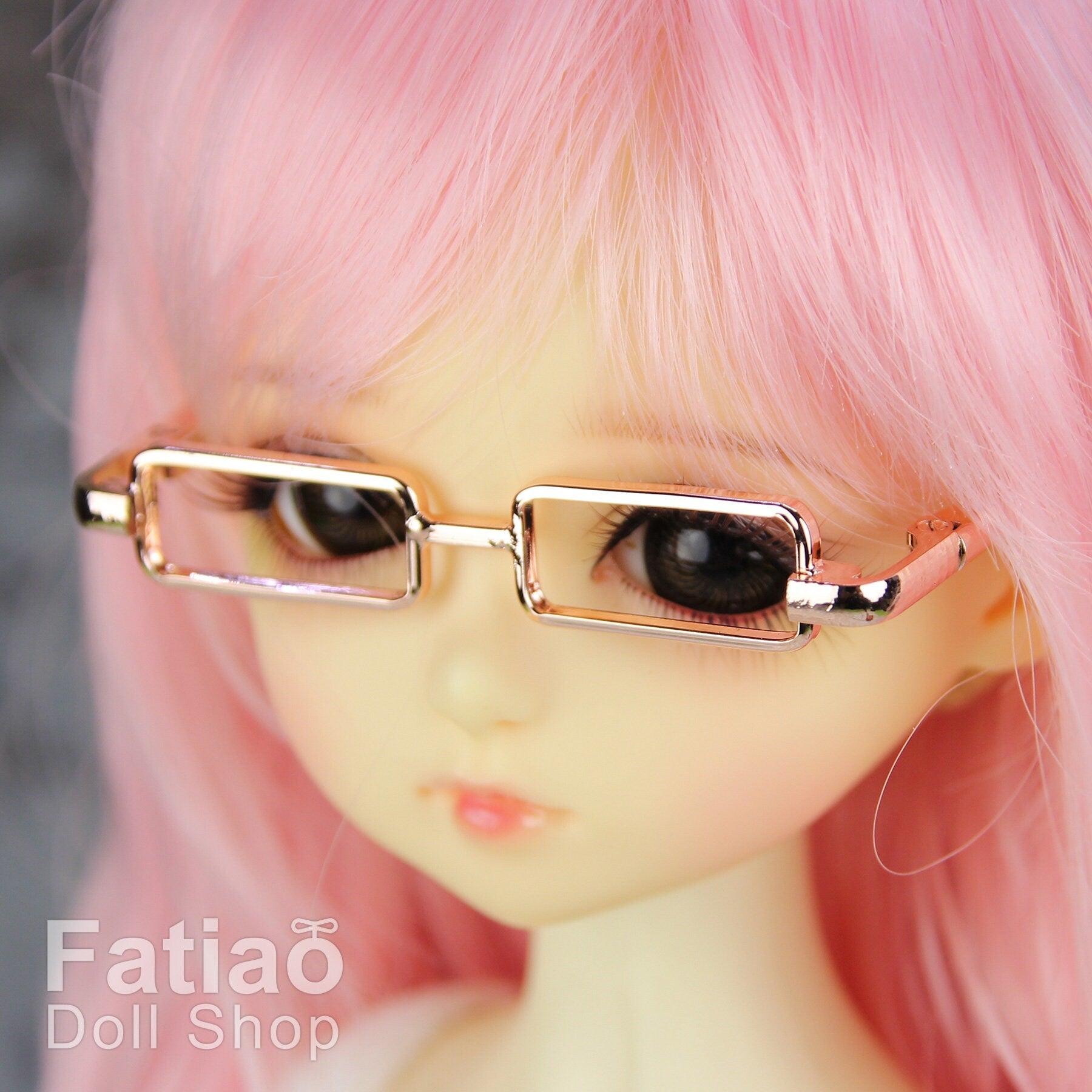 New fashion Full-Rim Dolls Glasses fit 1/4 BJD MSD mini Super Dollfie
