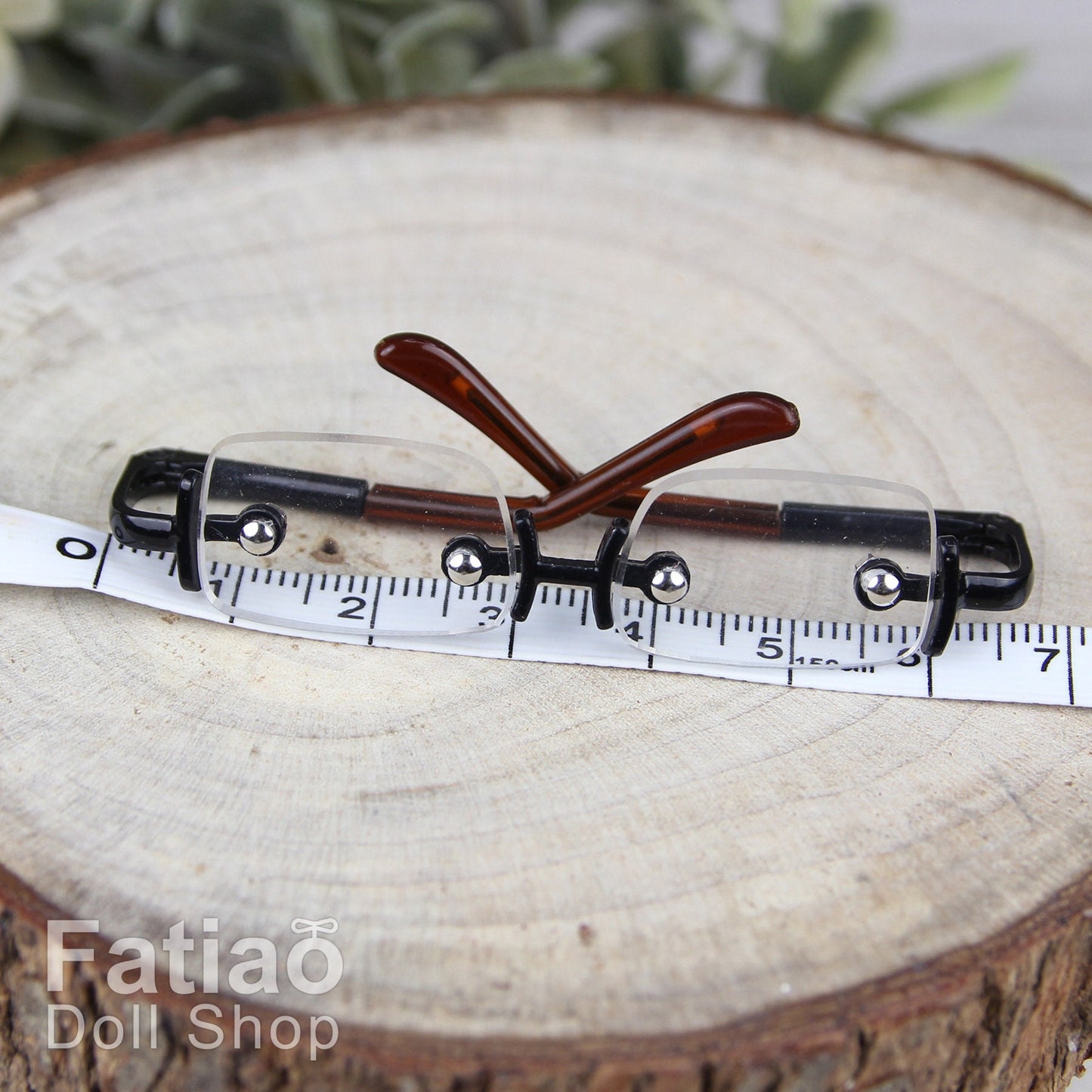 New fashion Dolls Rimless glasses fit 1/3 BJD SD DD Super Dollfie-Black